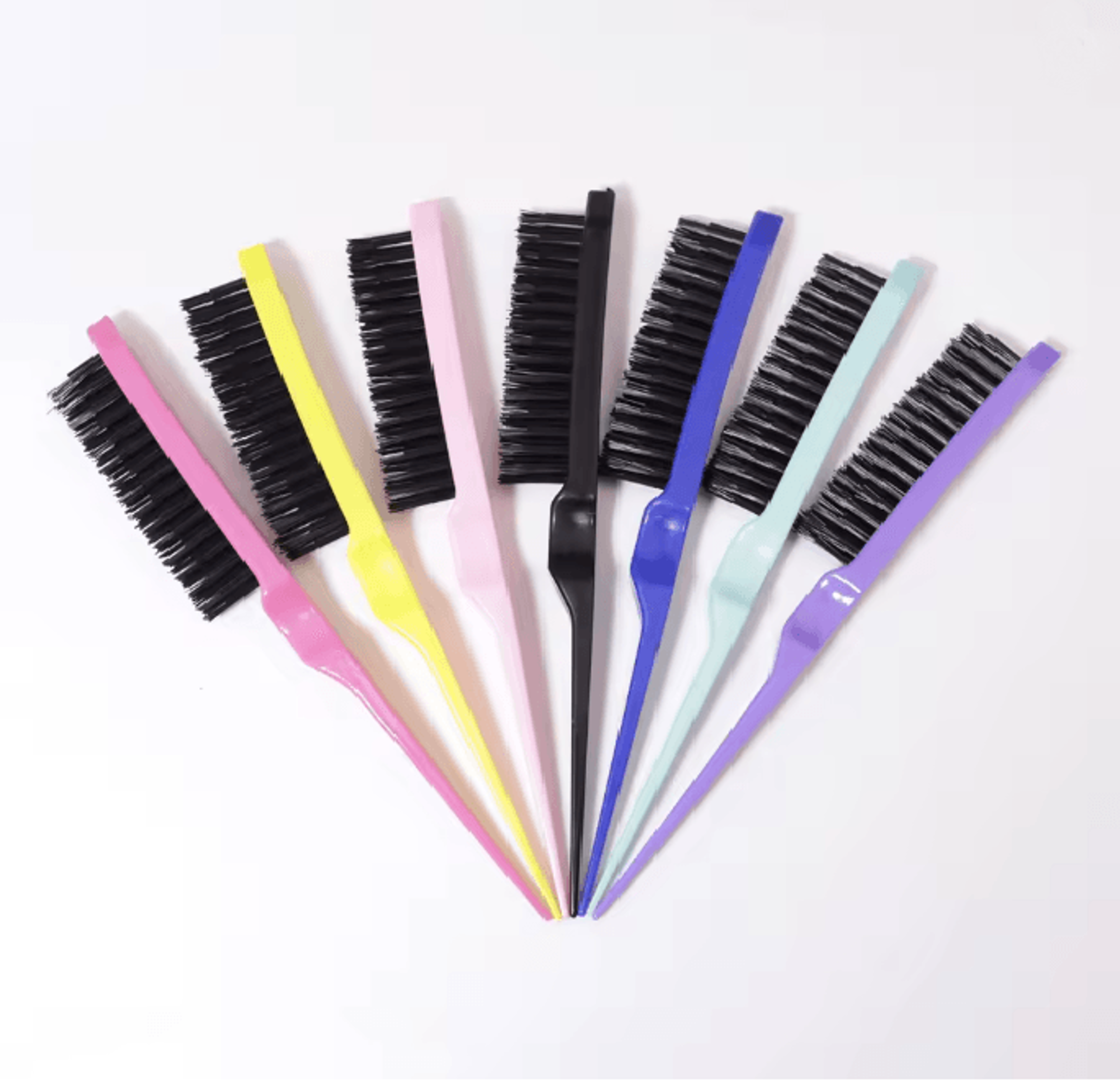 rat tail hair styling brush set