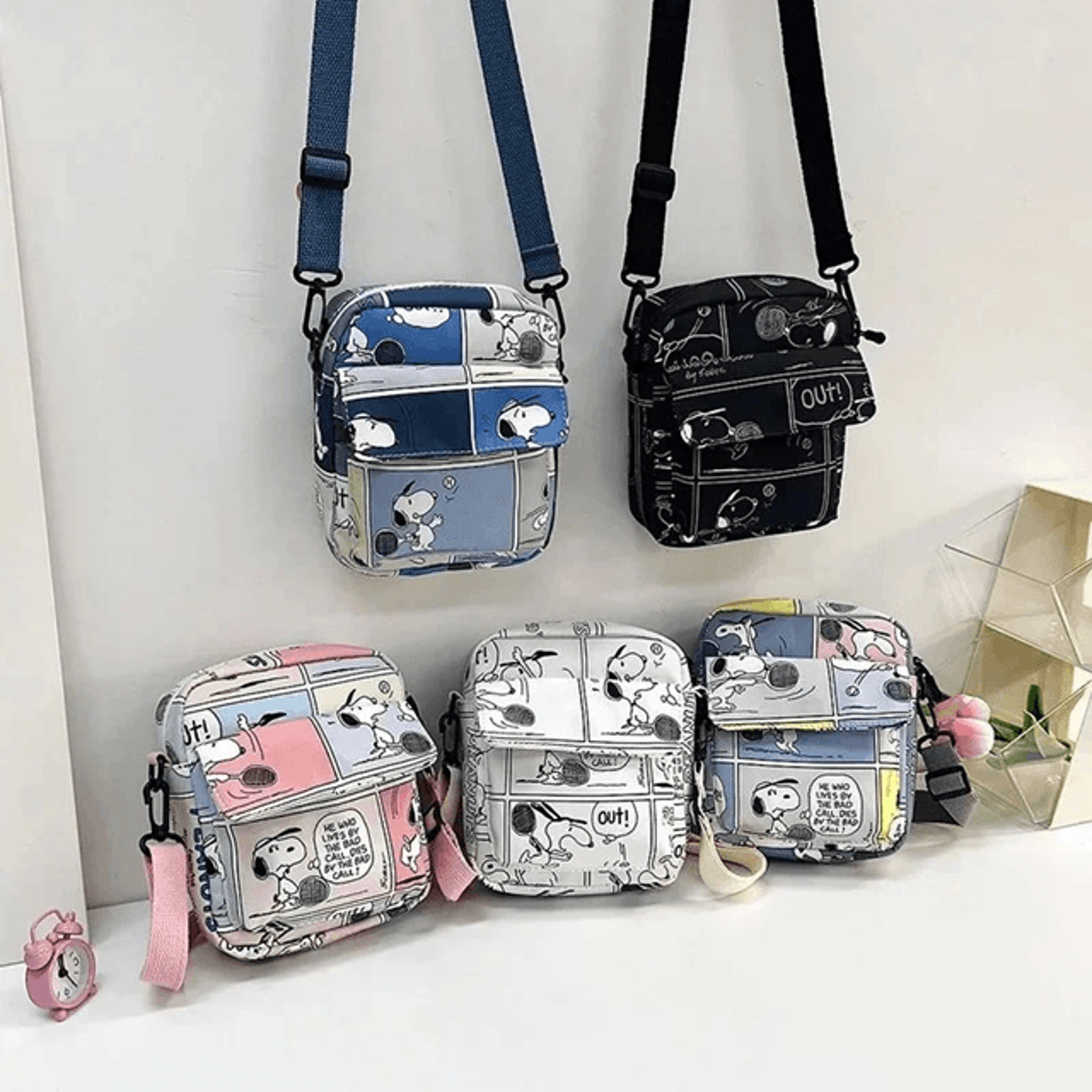 snoopy kawaii crossbody bag