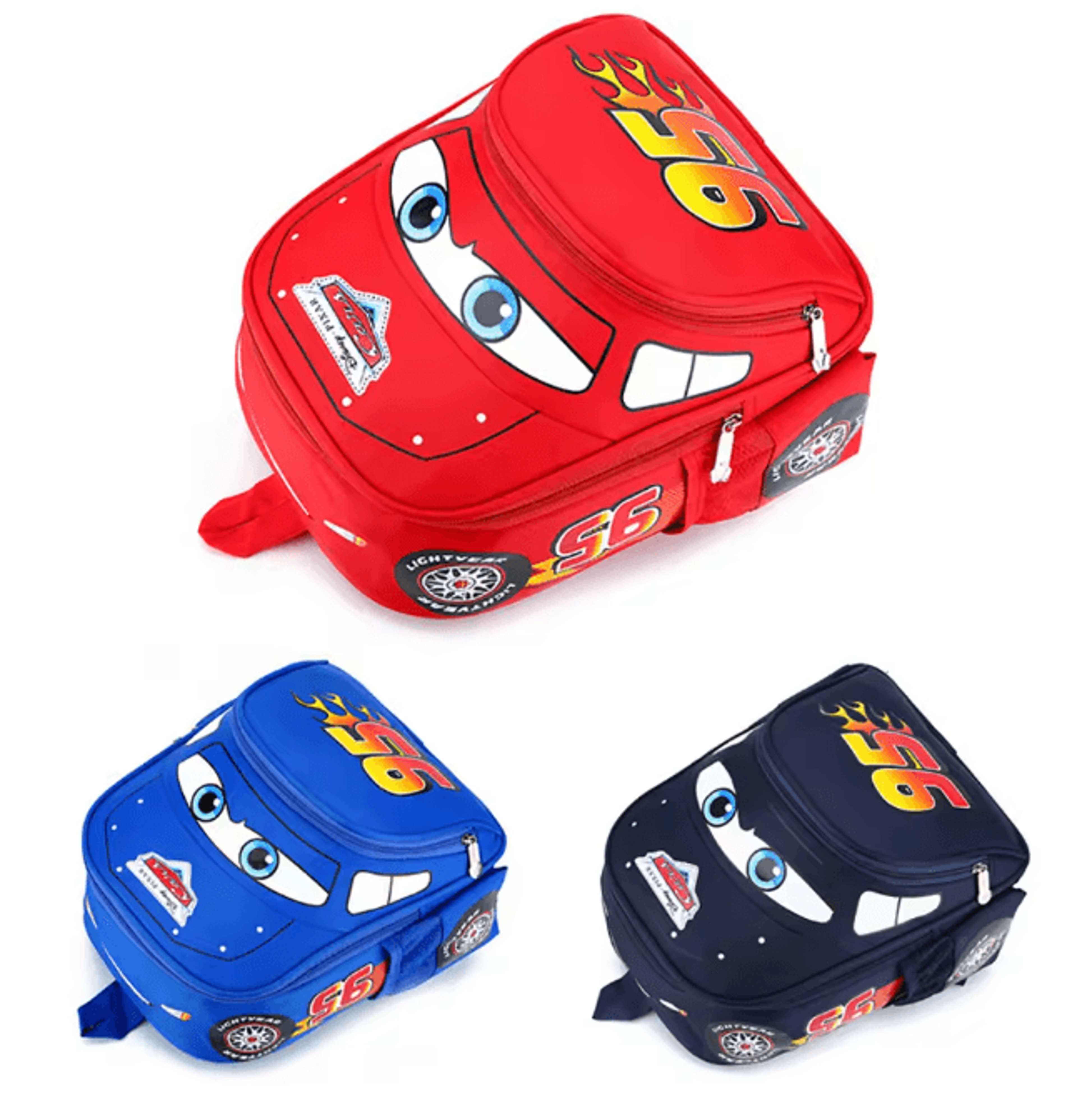 kids cars lightweight backpack