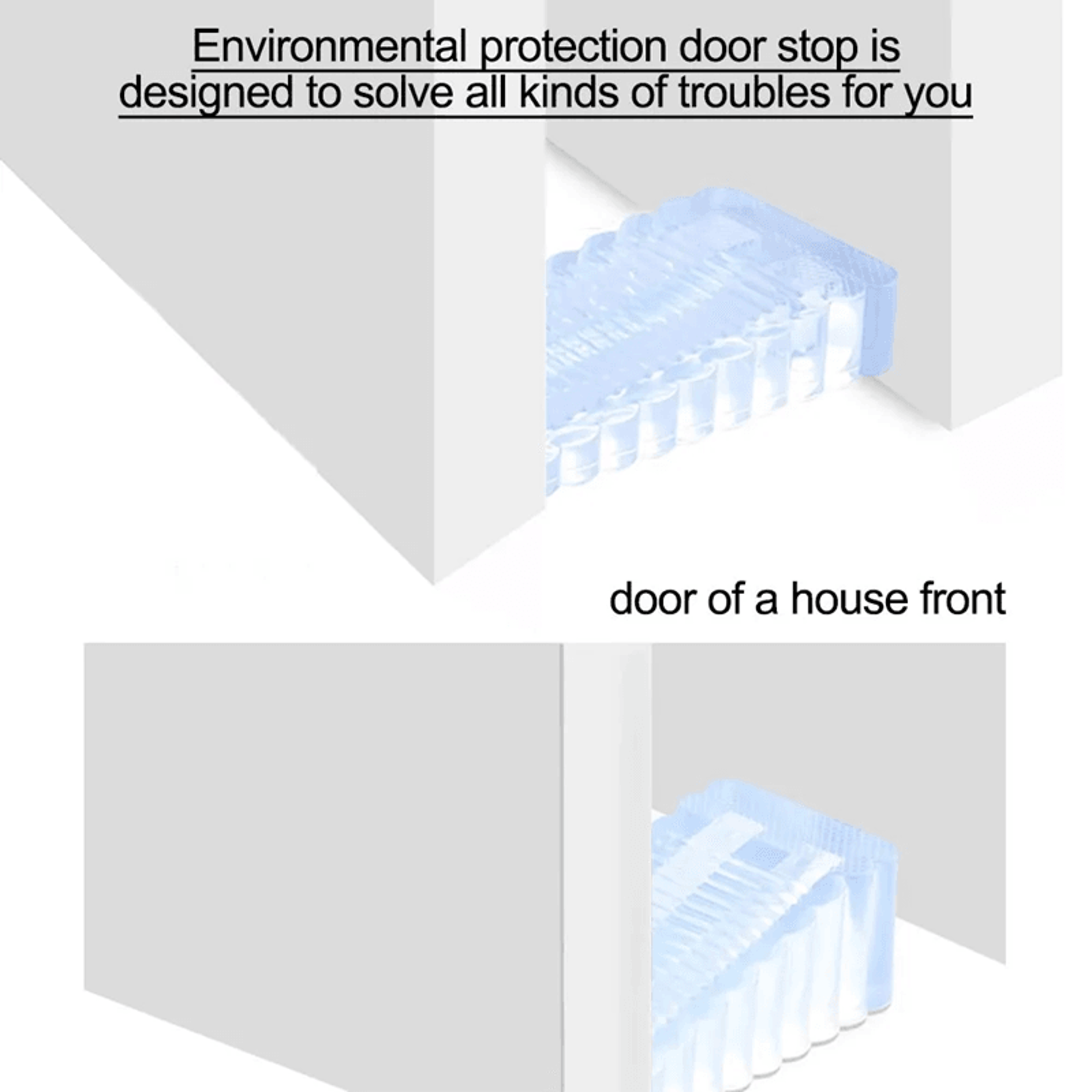 safehold silicone door stopper set