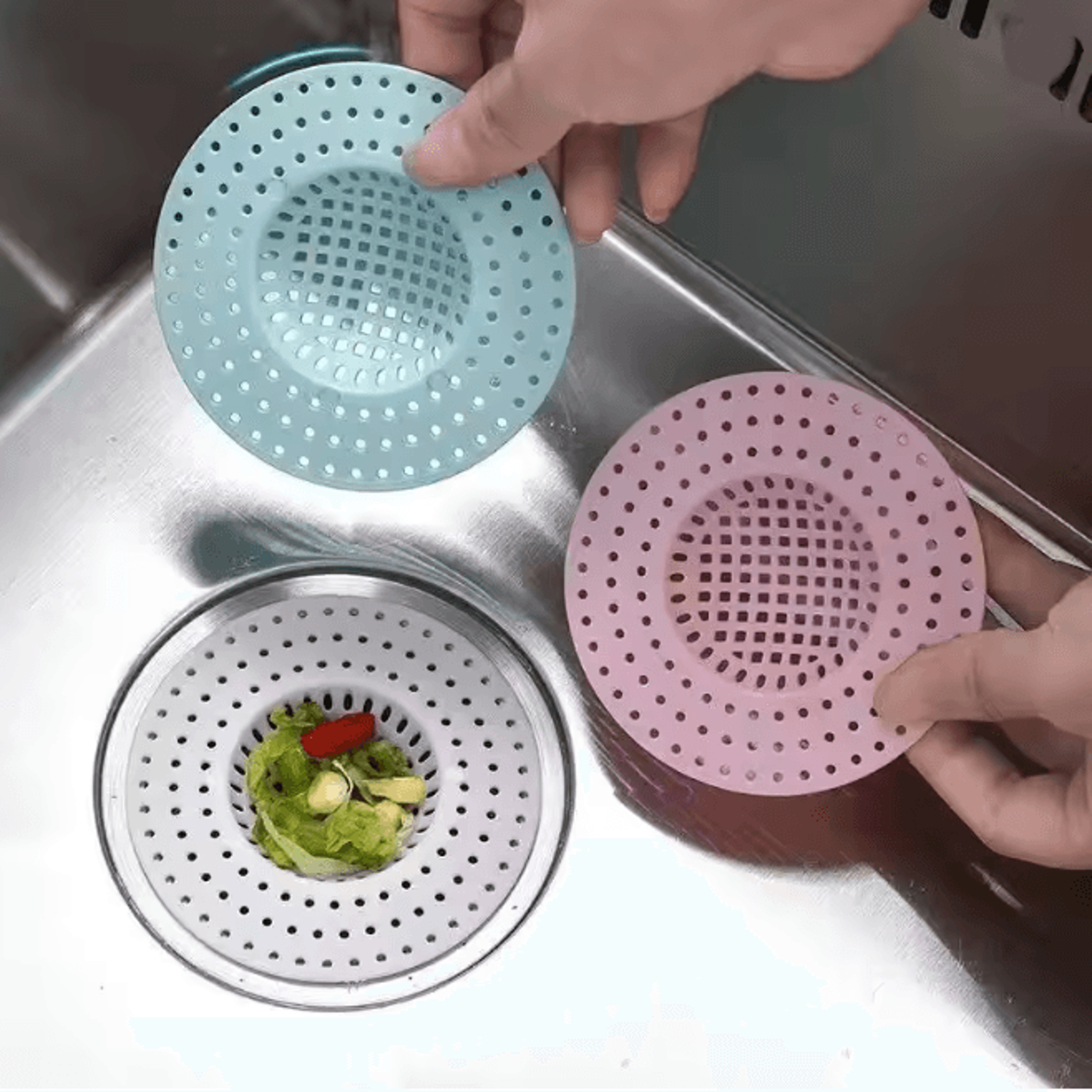 kitchen sink mesh drain strainer