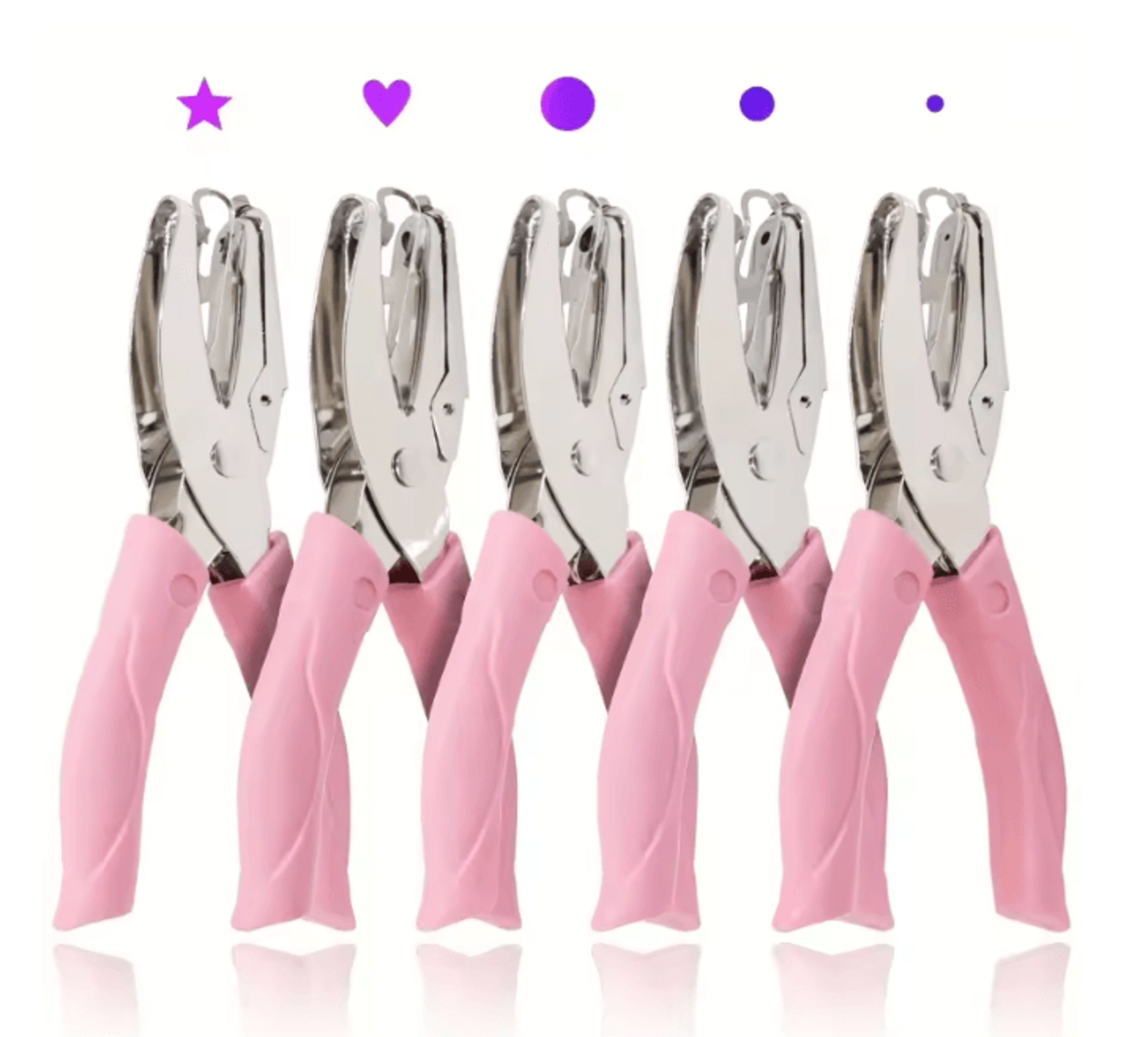 single hole craft punch for scrapbooking and diy shapes