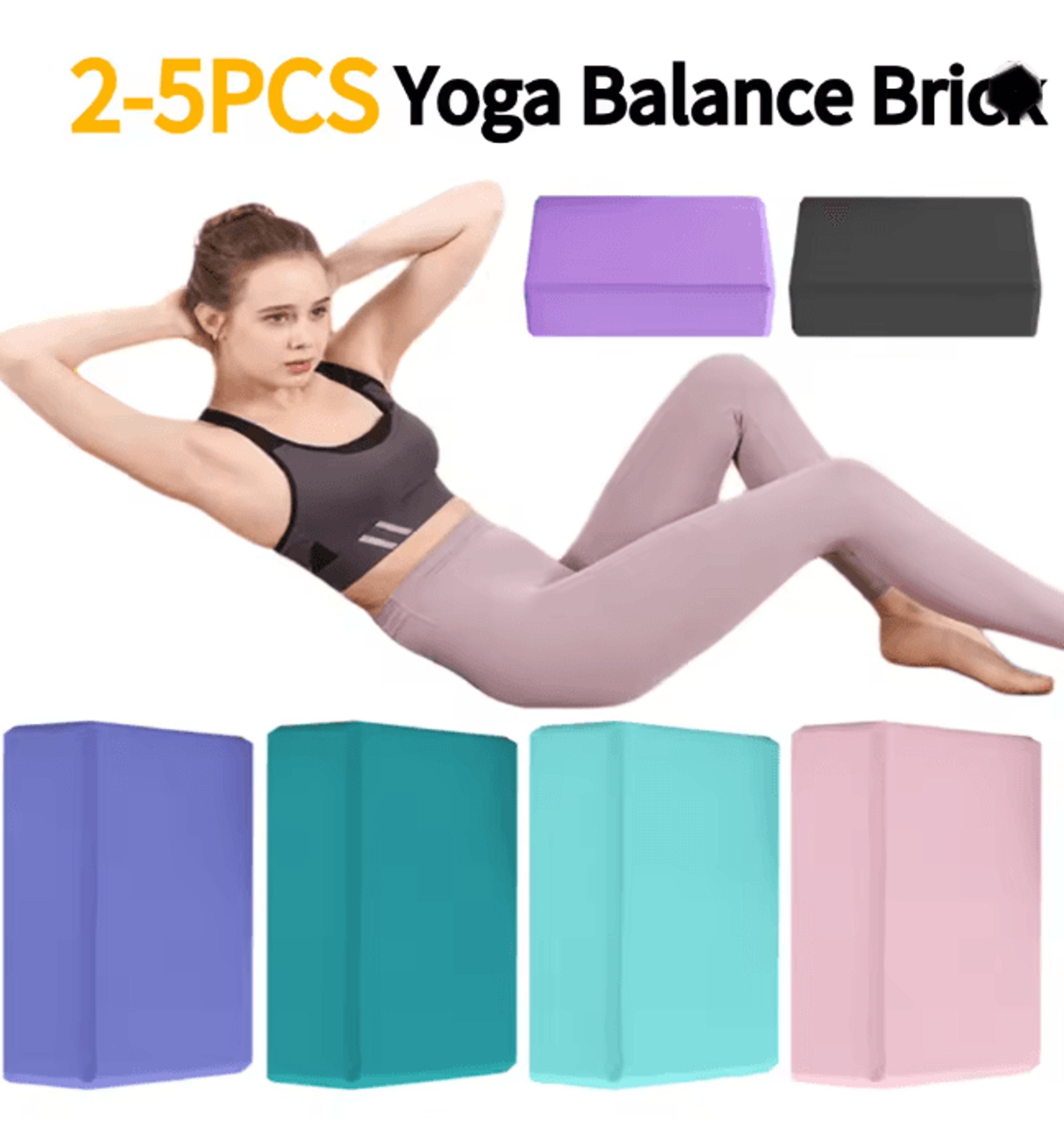 flexbalance high density yoga block set