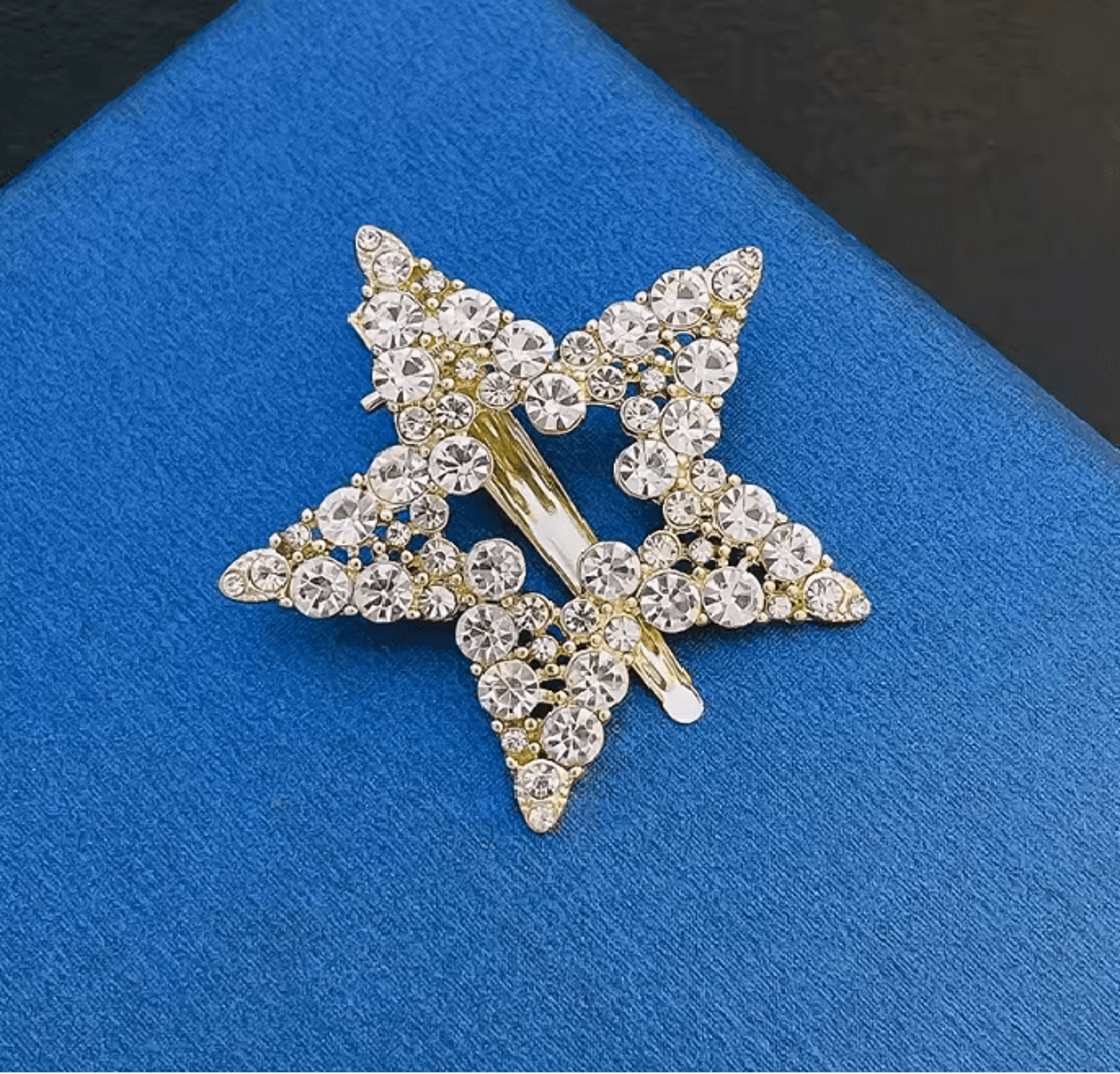 StarGlimmer Rhinestone Hair Clip