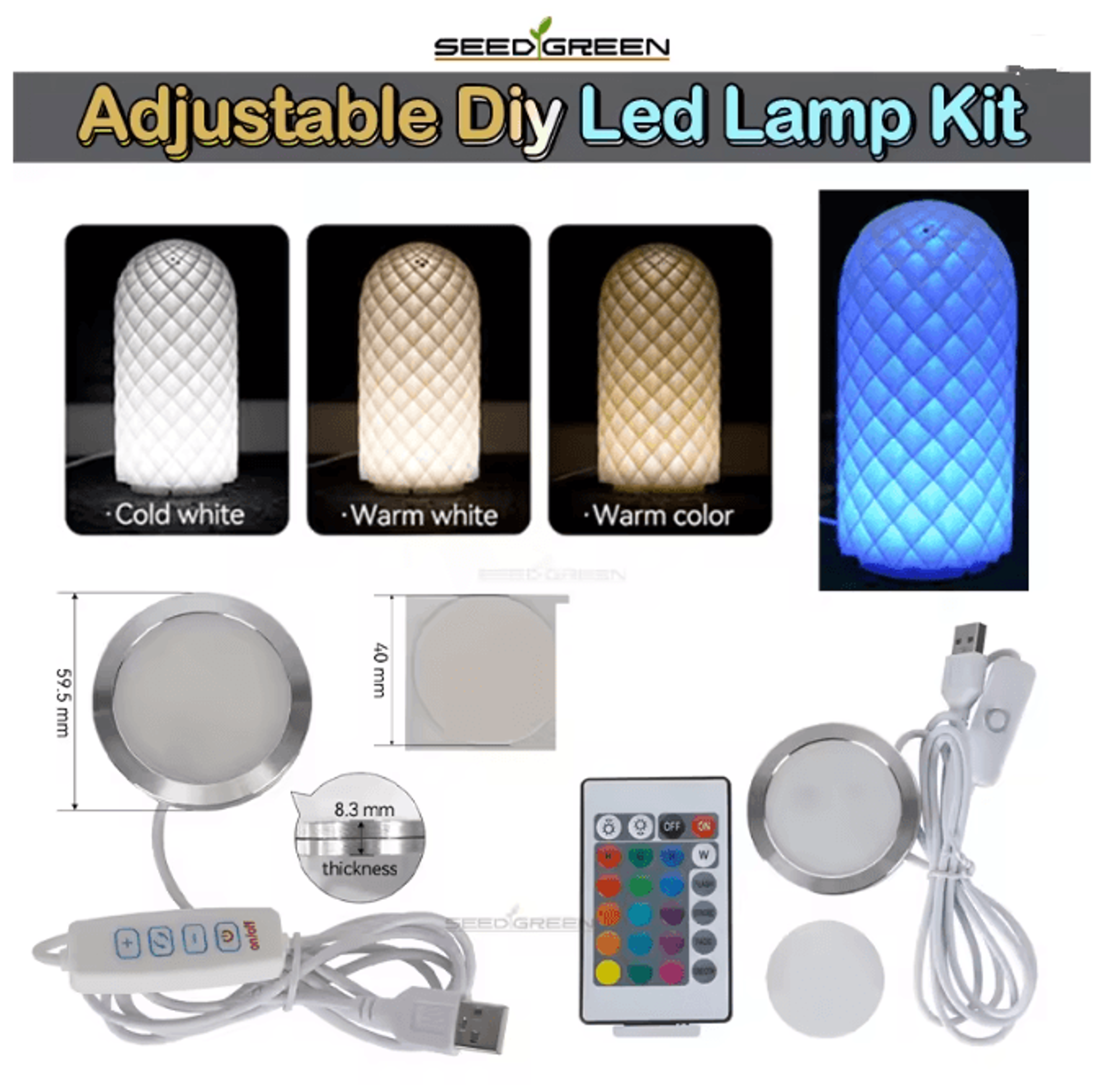 bambulab led light kit upgrade
