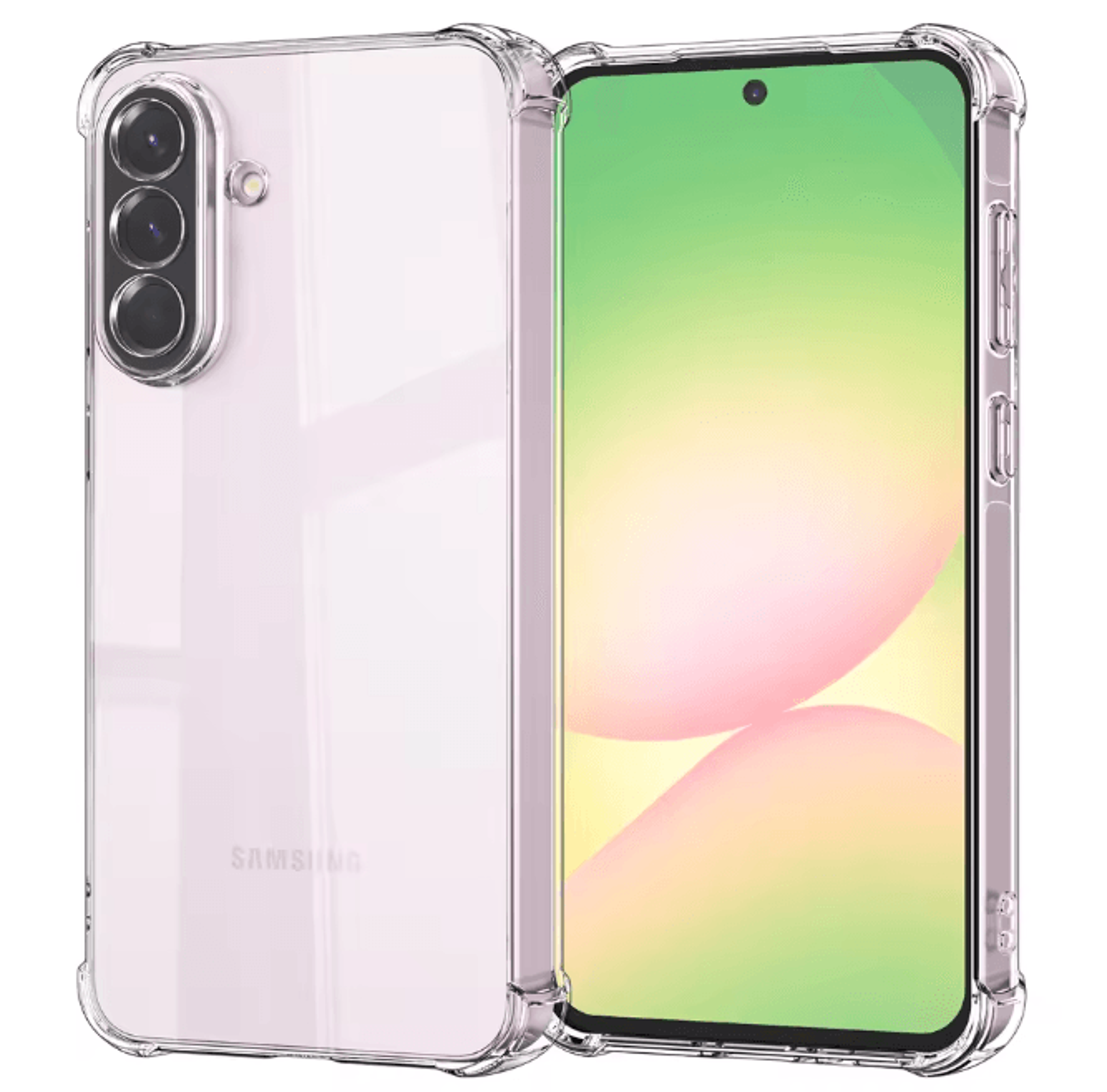 clear shockproof protective case for samsung galaxy a56