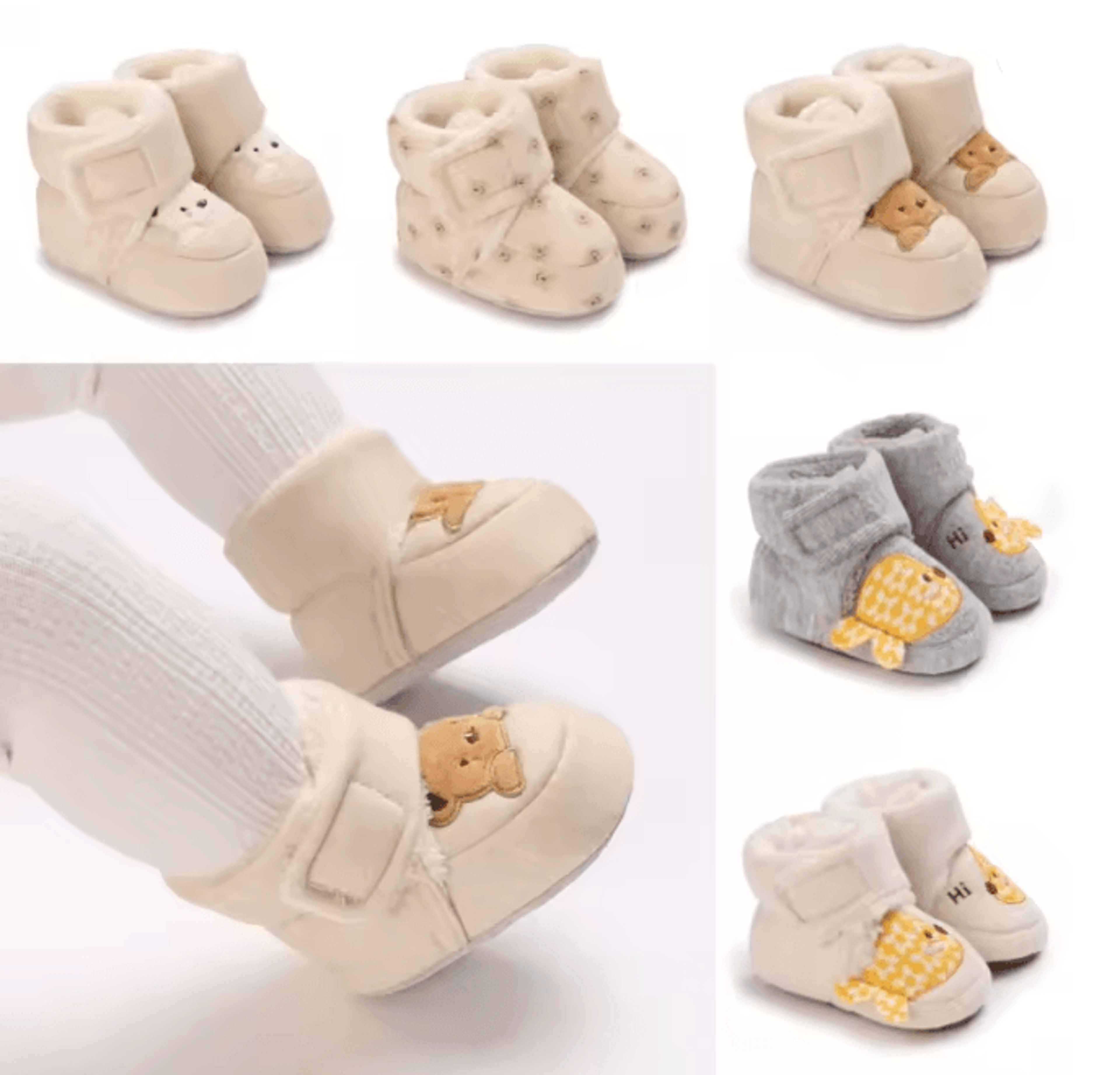 baby first walker shoes soft cotton cartoon toddler shoes