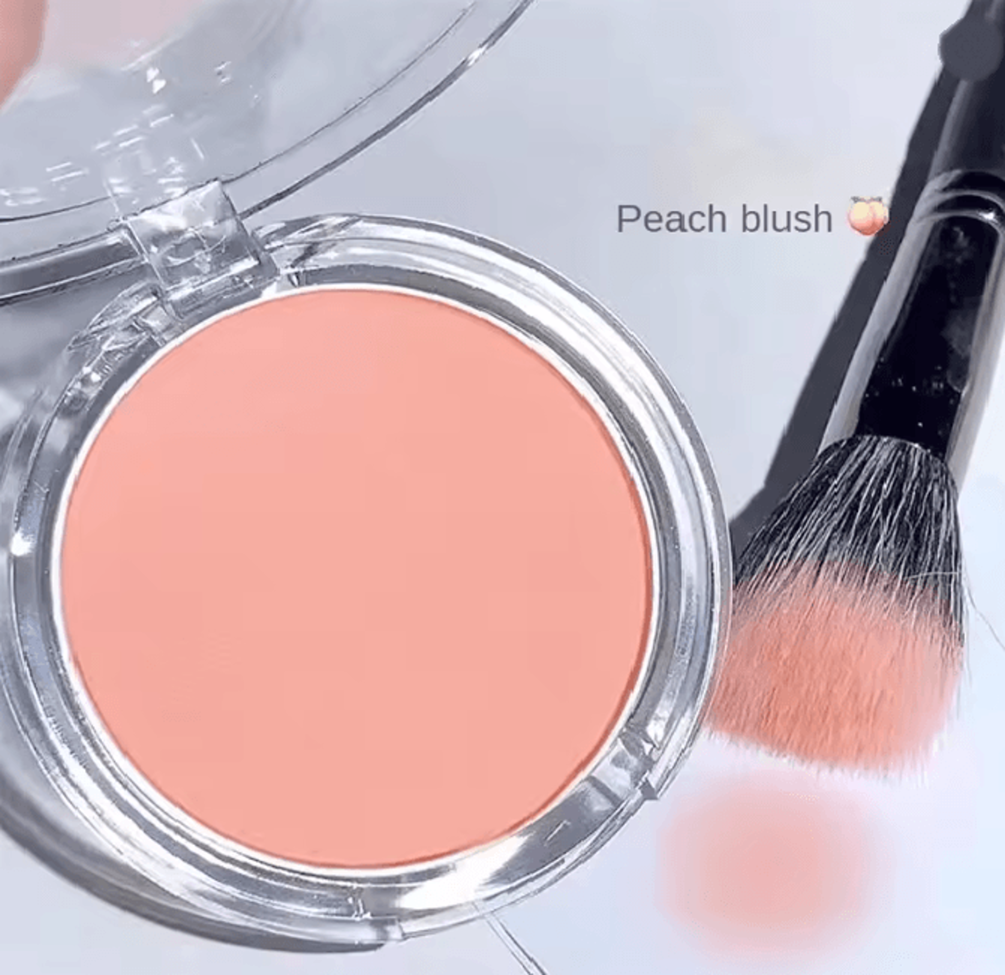Natural Matte Waterproof Powder Blush for Cheeks and Face Contouring