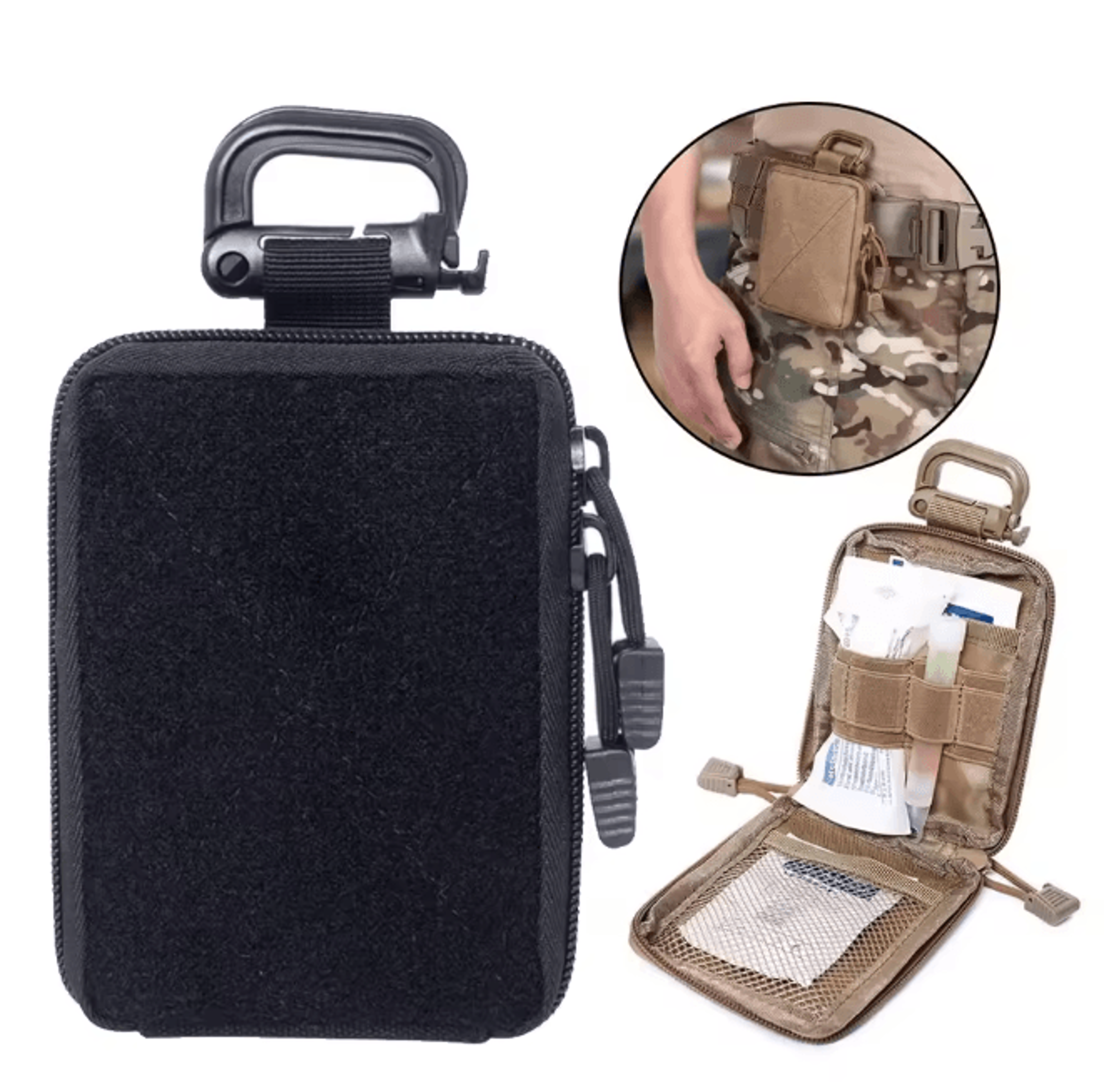tactical molle edc tool pouch compact outdoor organizer waist bag