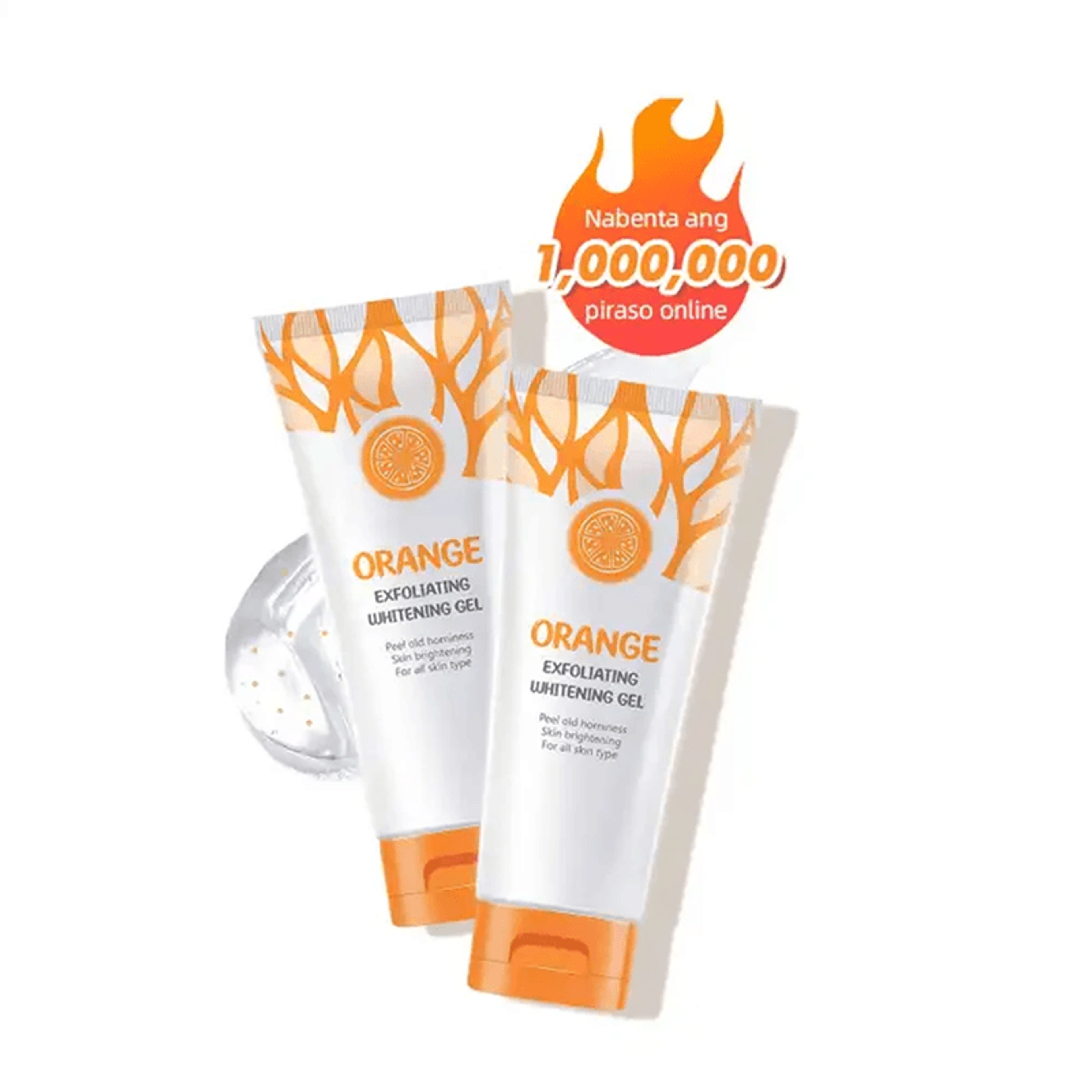 Orange Exfoliating Gel Dead Skin Remover Brightening Peel