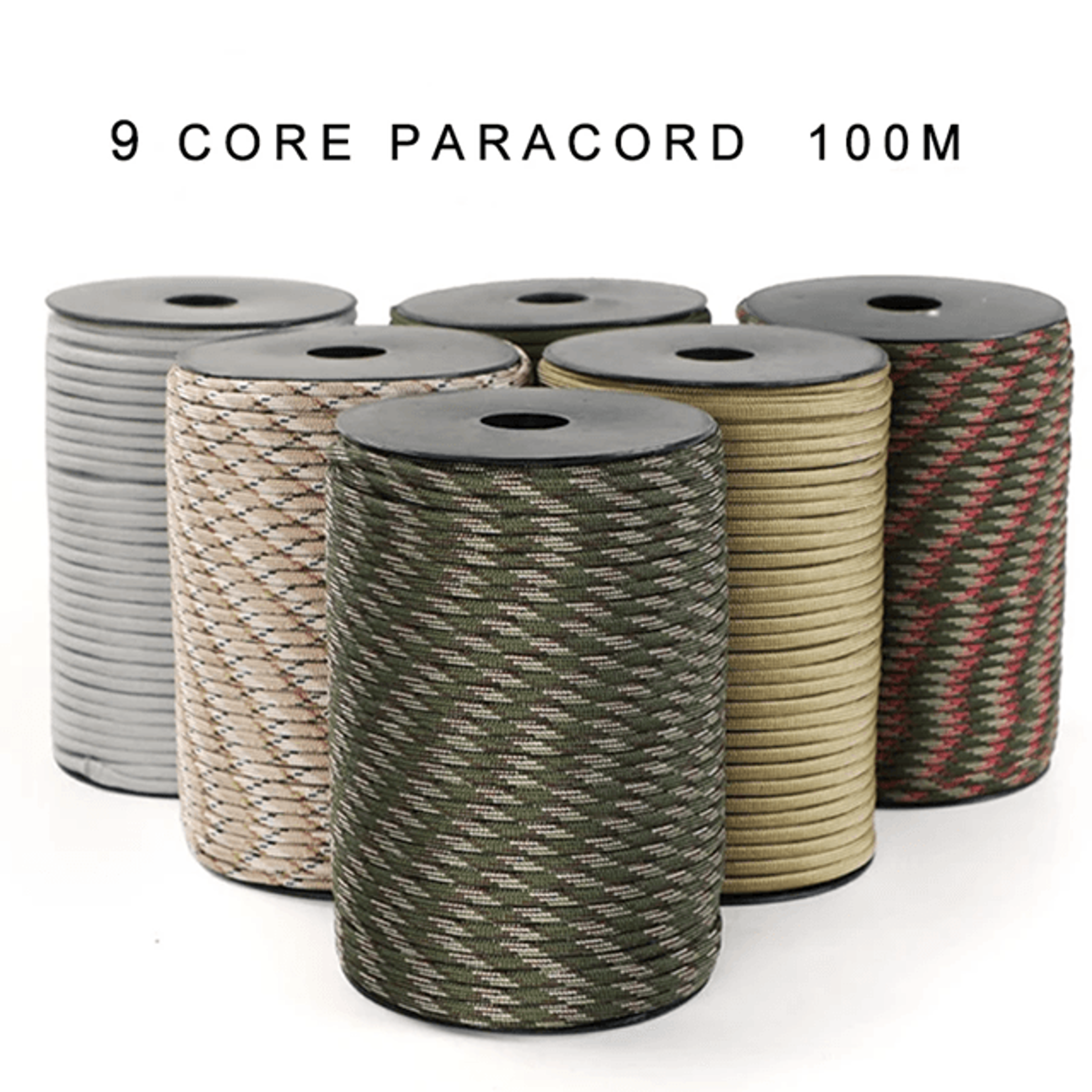 UltraStrong 550 Paracord Rope 100m Outdoor Survival Cord