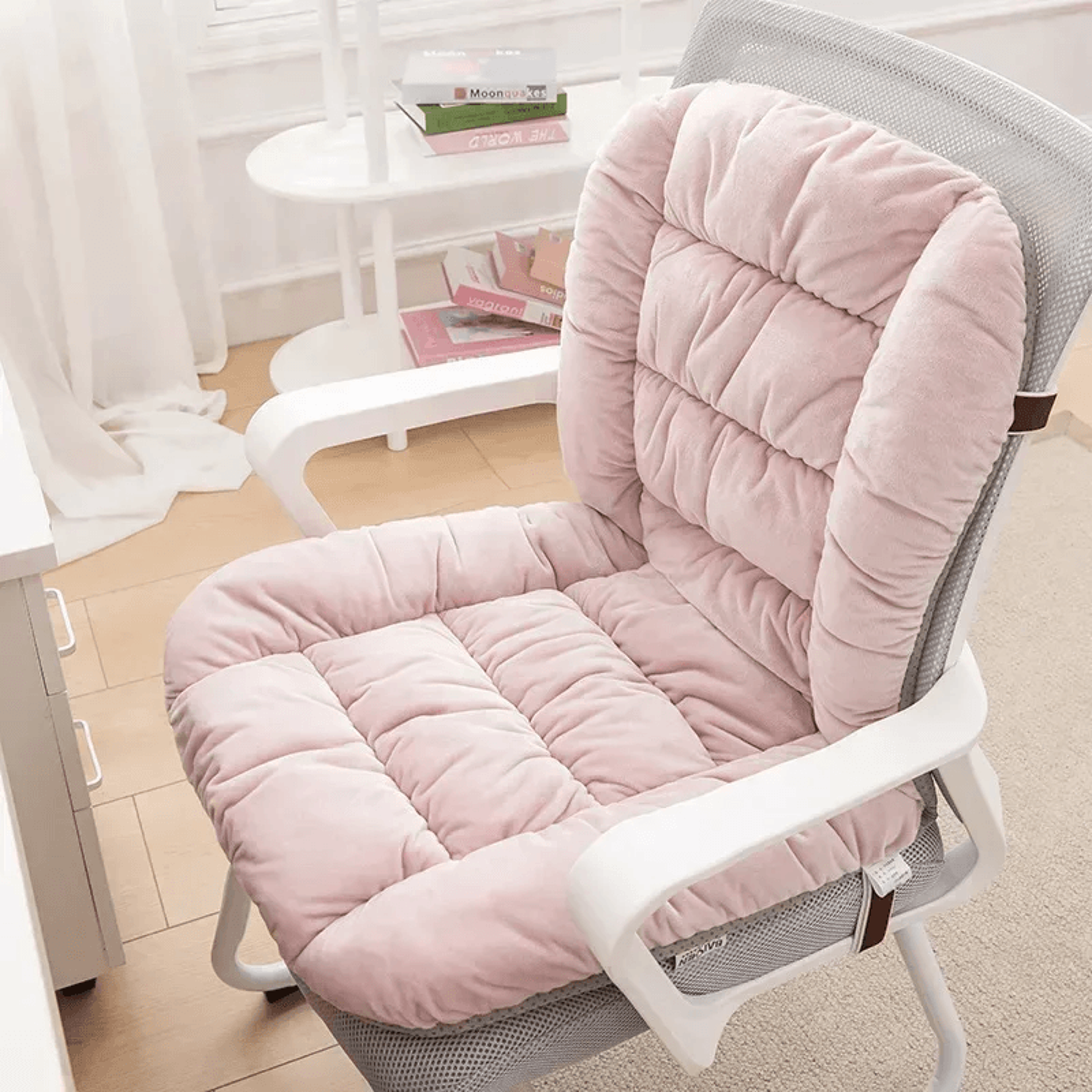 heating pad office chair cushion - adjustable warmth for comfort & back support