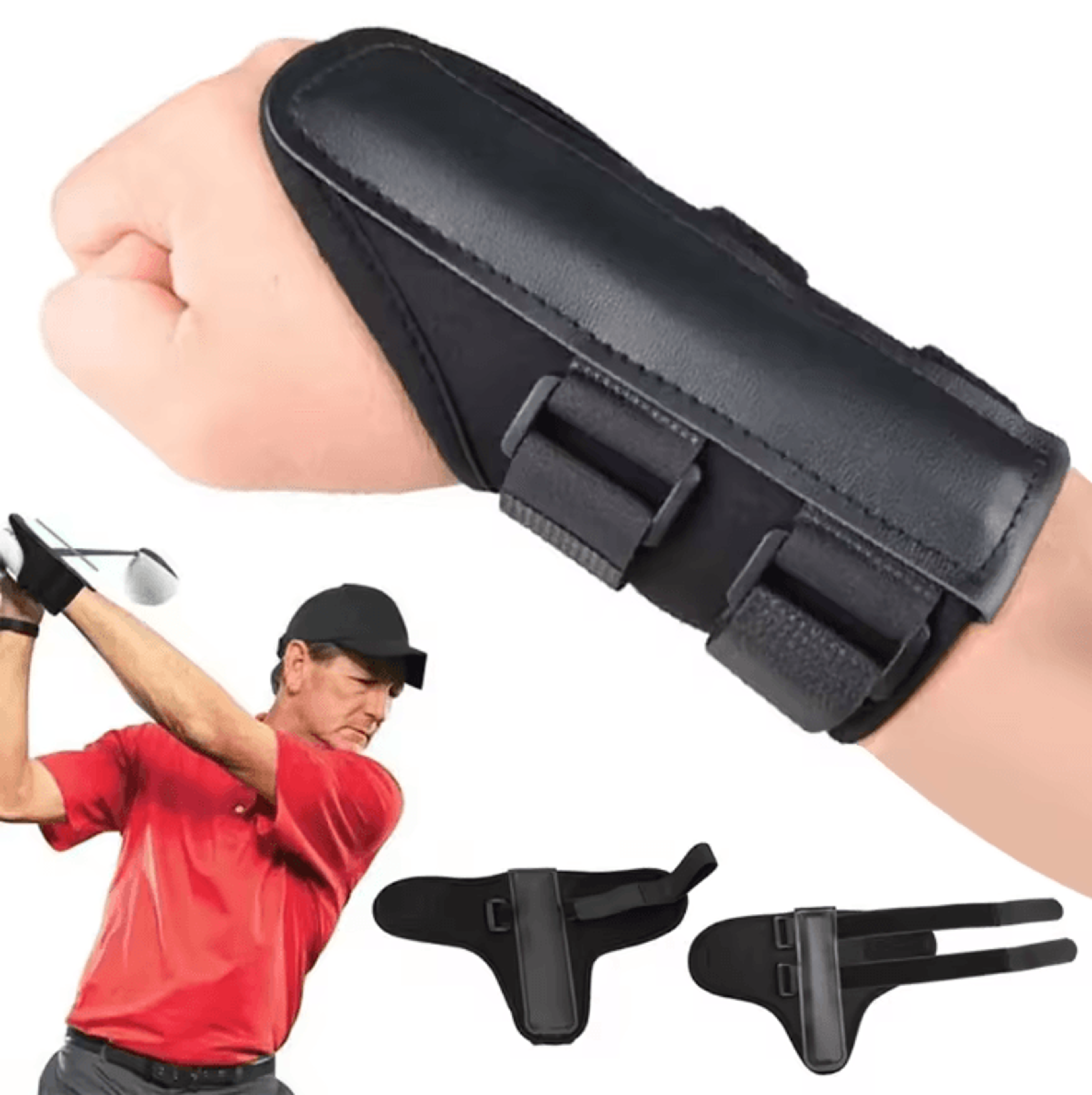 ProAlign Golf Swing Trainer Wrist Brace Power Band