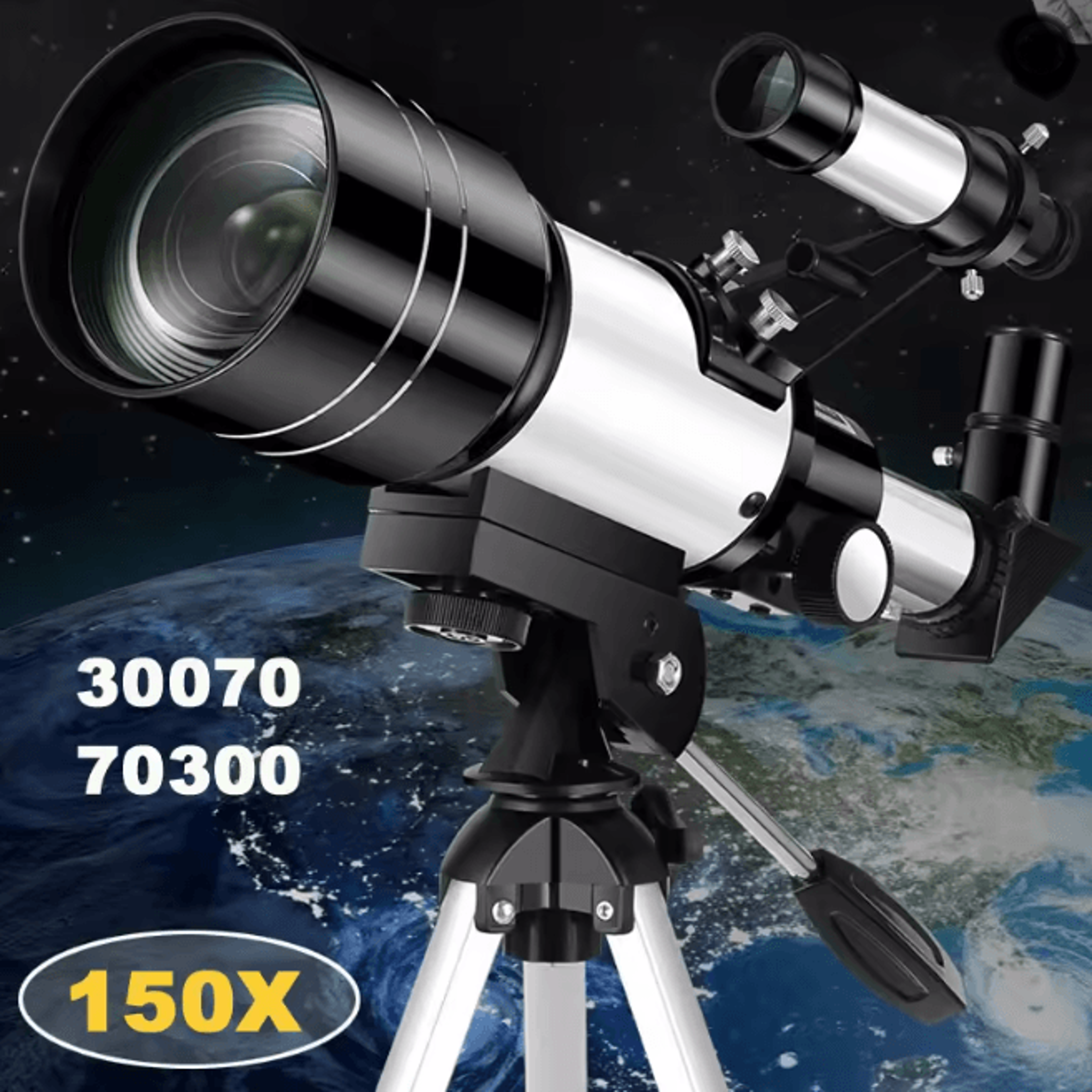 StarVision Pro HD Astronomical Telescope 150x Zoom