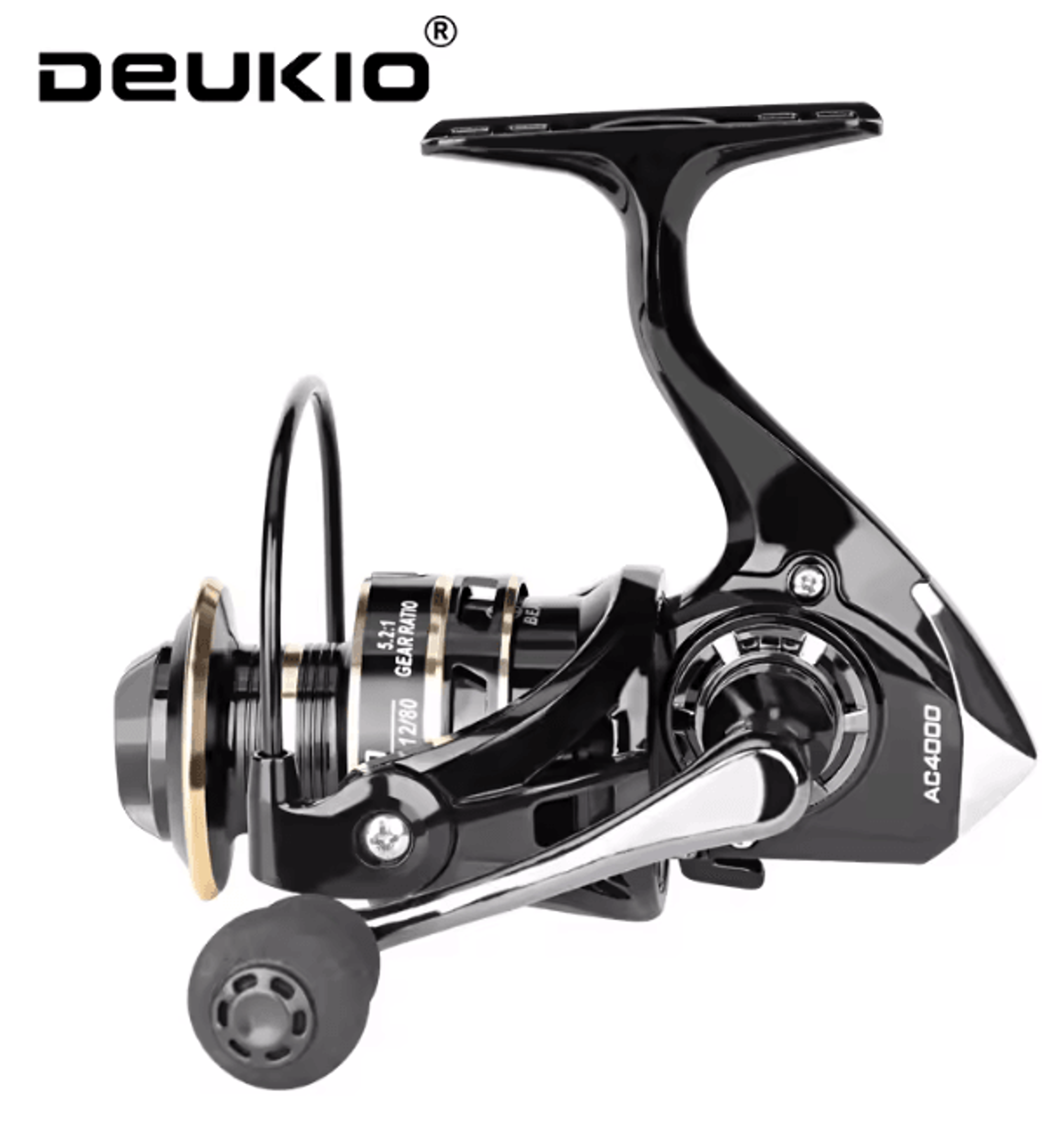 High Drag Spinning Fishing Reel for Freshwater and Saltwater