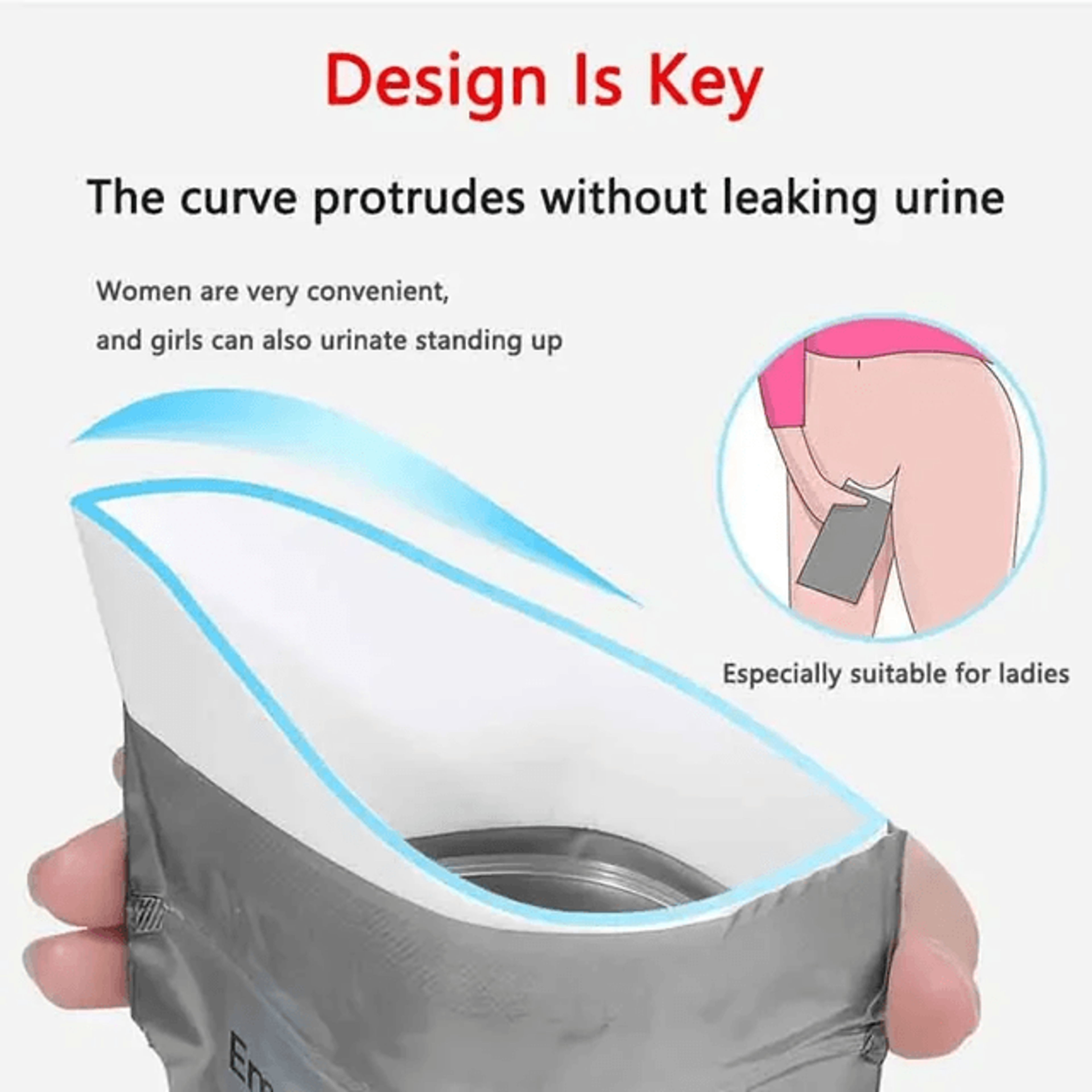 Portable Car Emergency Urine Bag Disposable Travel Toilet