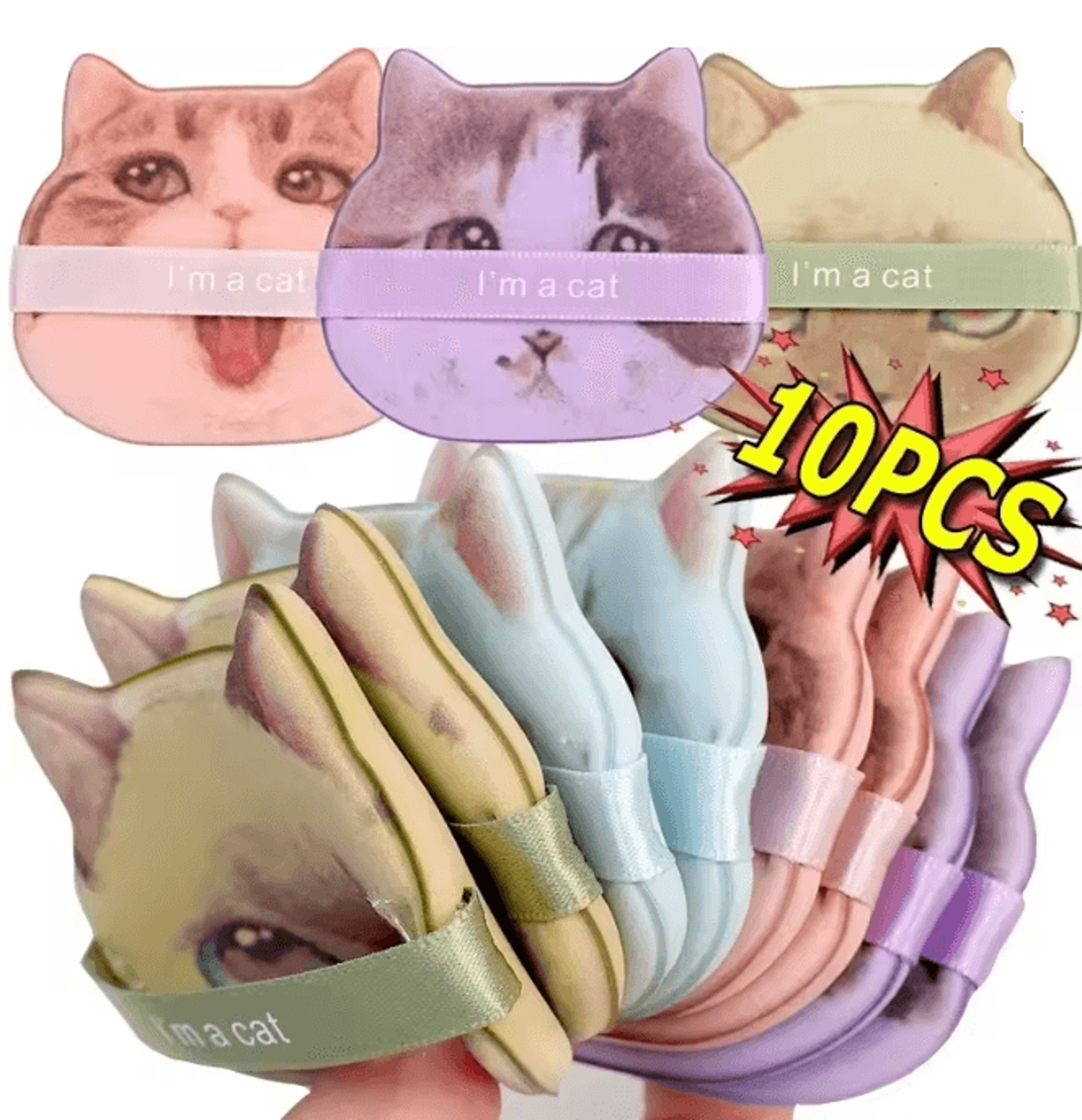 PawBlend Cat Paw Makeup Puff Soft Foundation Concealer Sponge