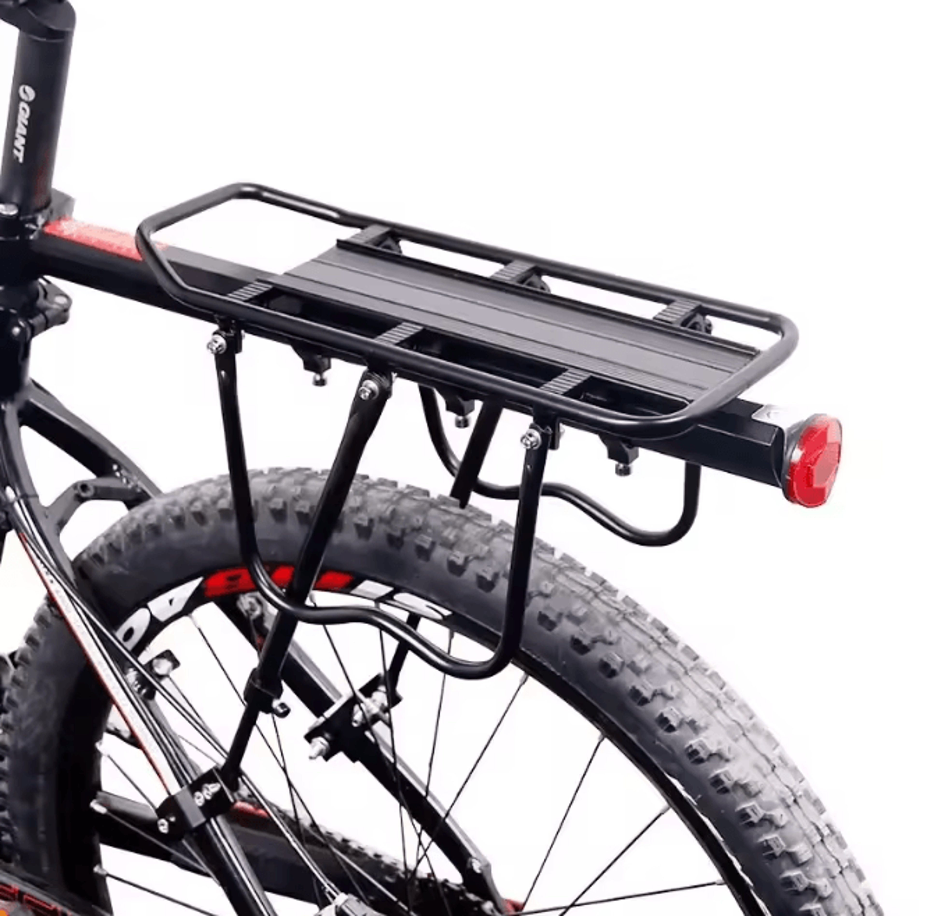trailcarry bike luggage rack rear bag support for mountain and fat bikes