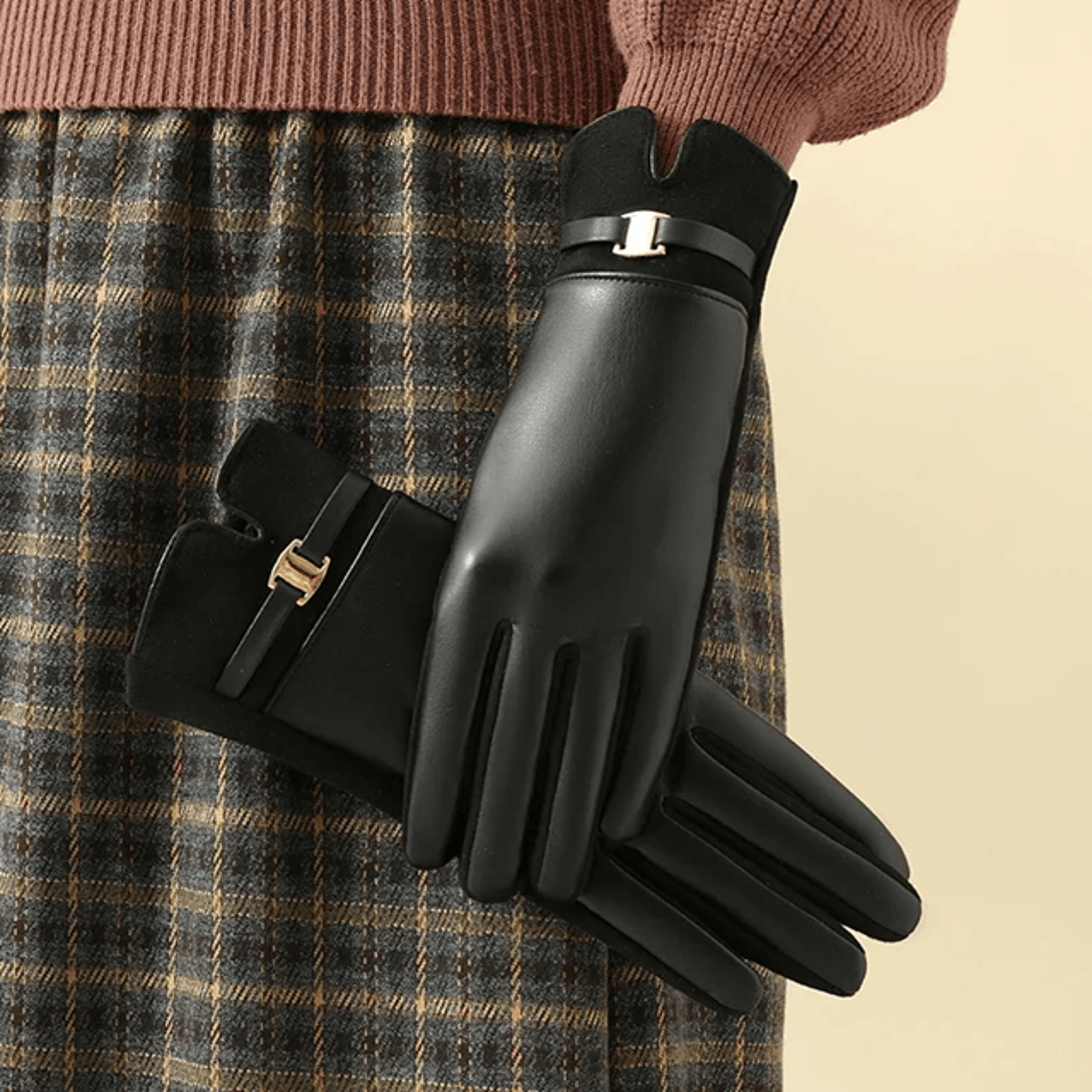 womens touchscreen winter gloves warm windproof driving gloves
