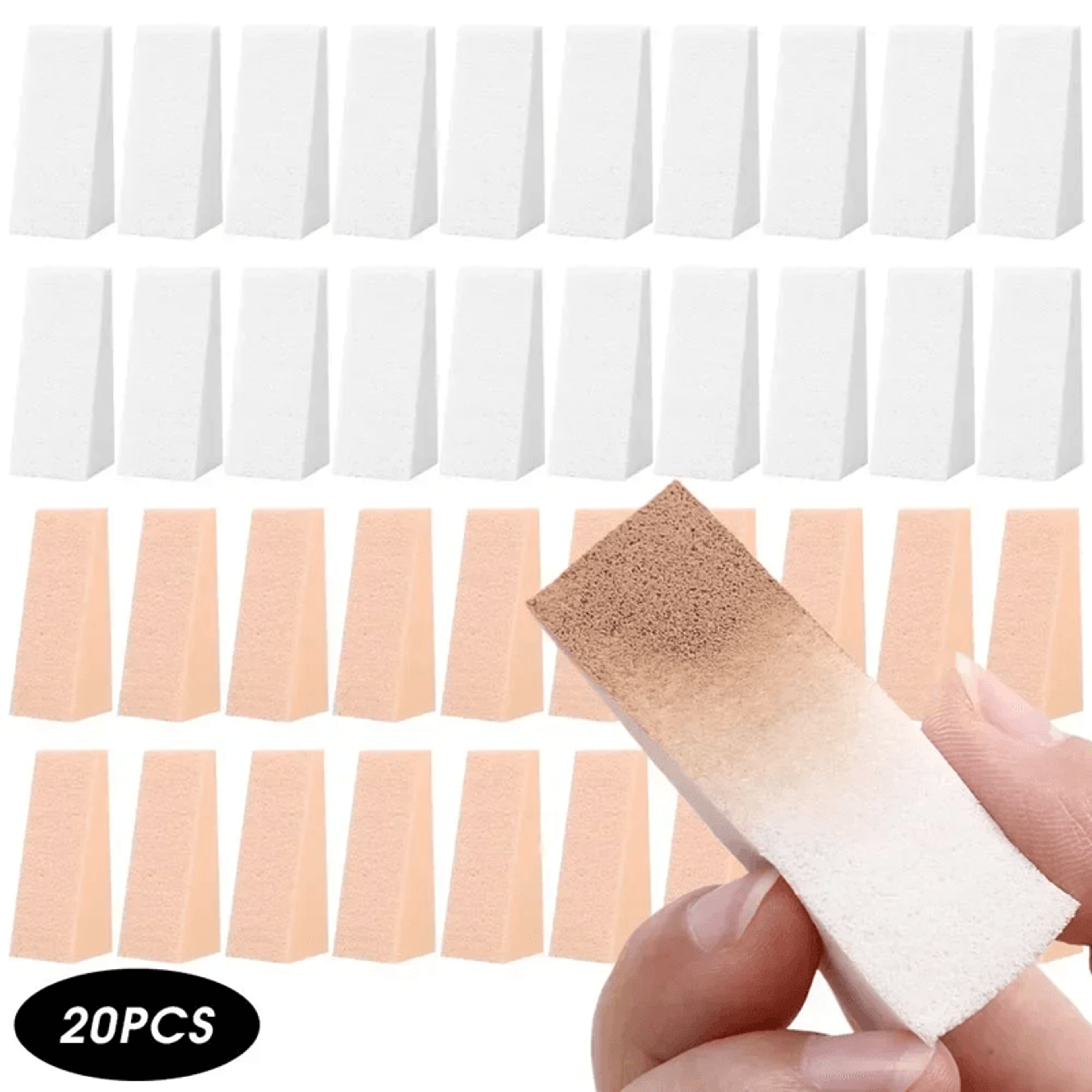 Triangle Makeup Sponge Set Wet and Dry Blending Puff