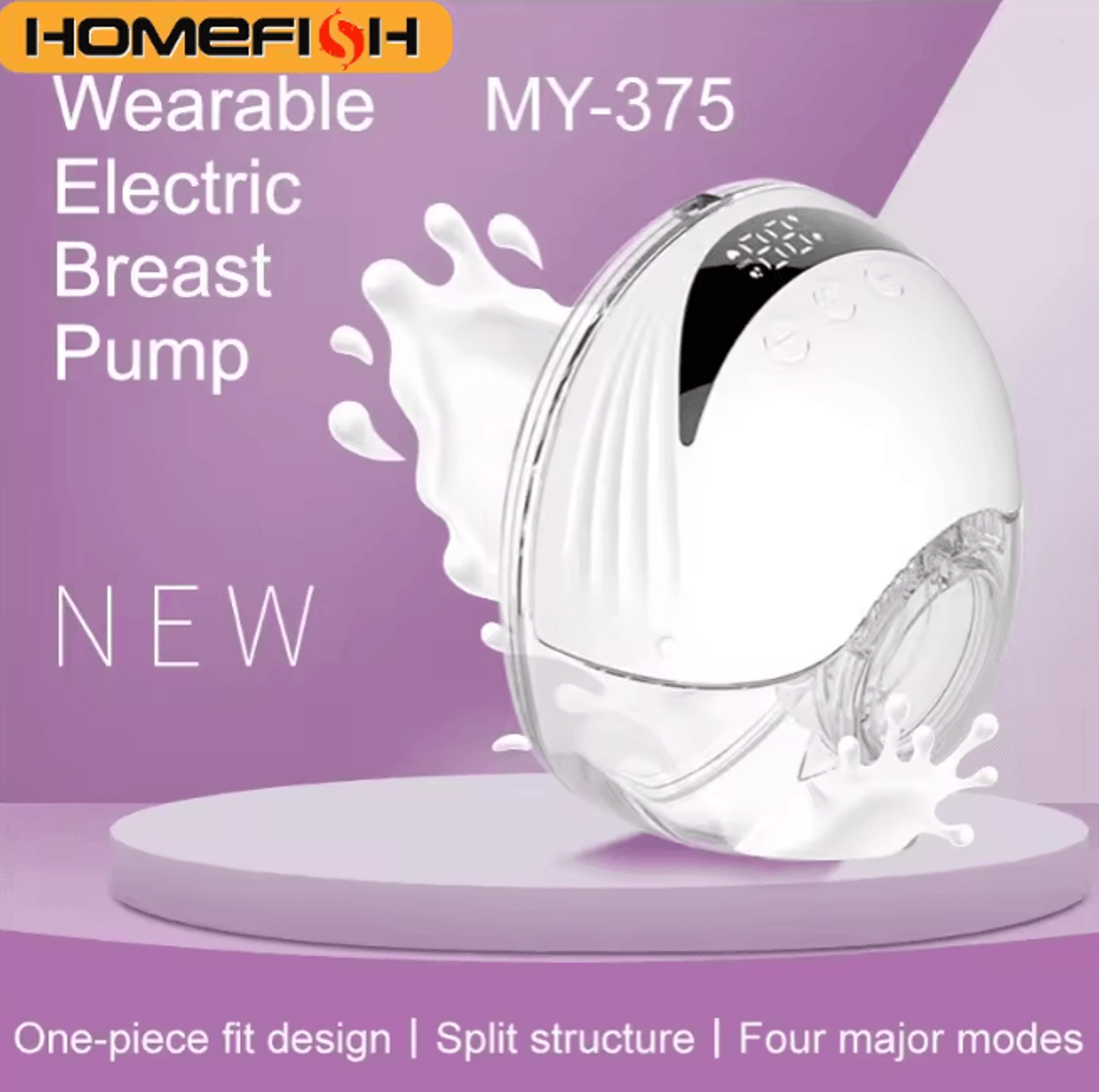 milkease wearable electric breast pump hands free portable comfort fit
