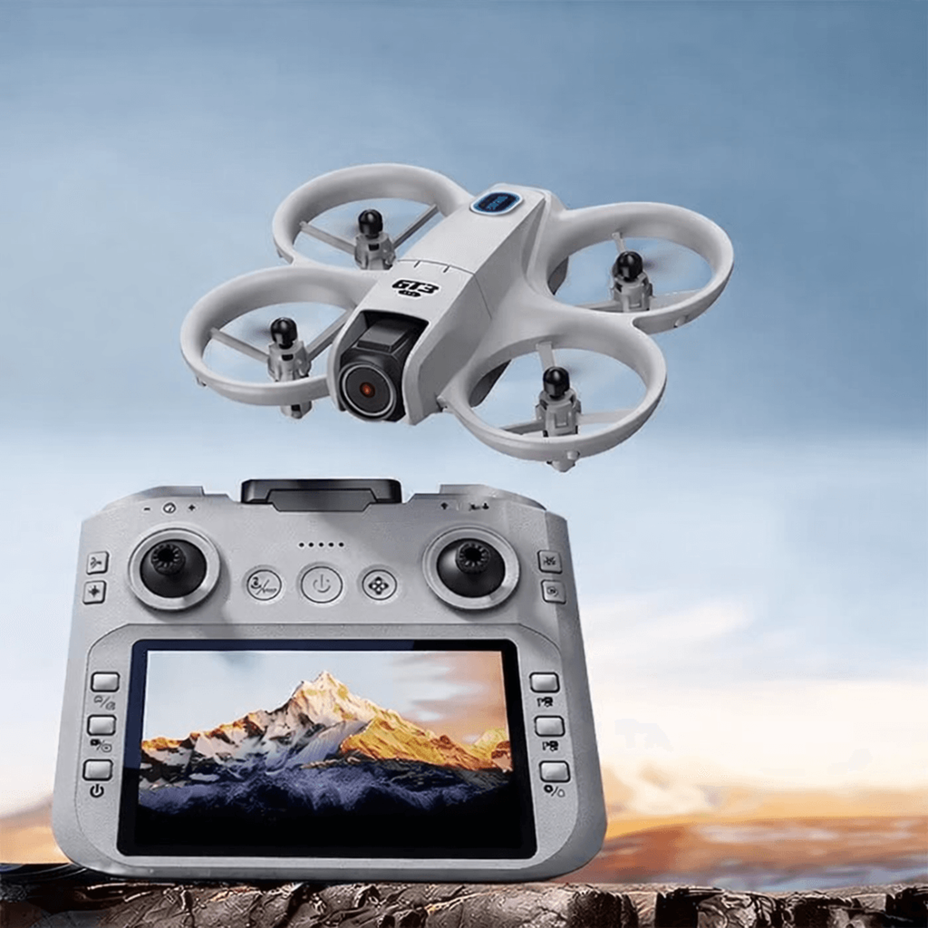 GT3 8K GPS Drone With Obstacle Avoidance, Auto-Return & Brushless Motor
