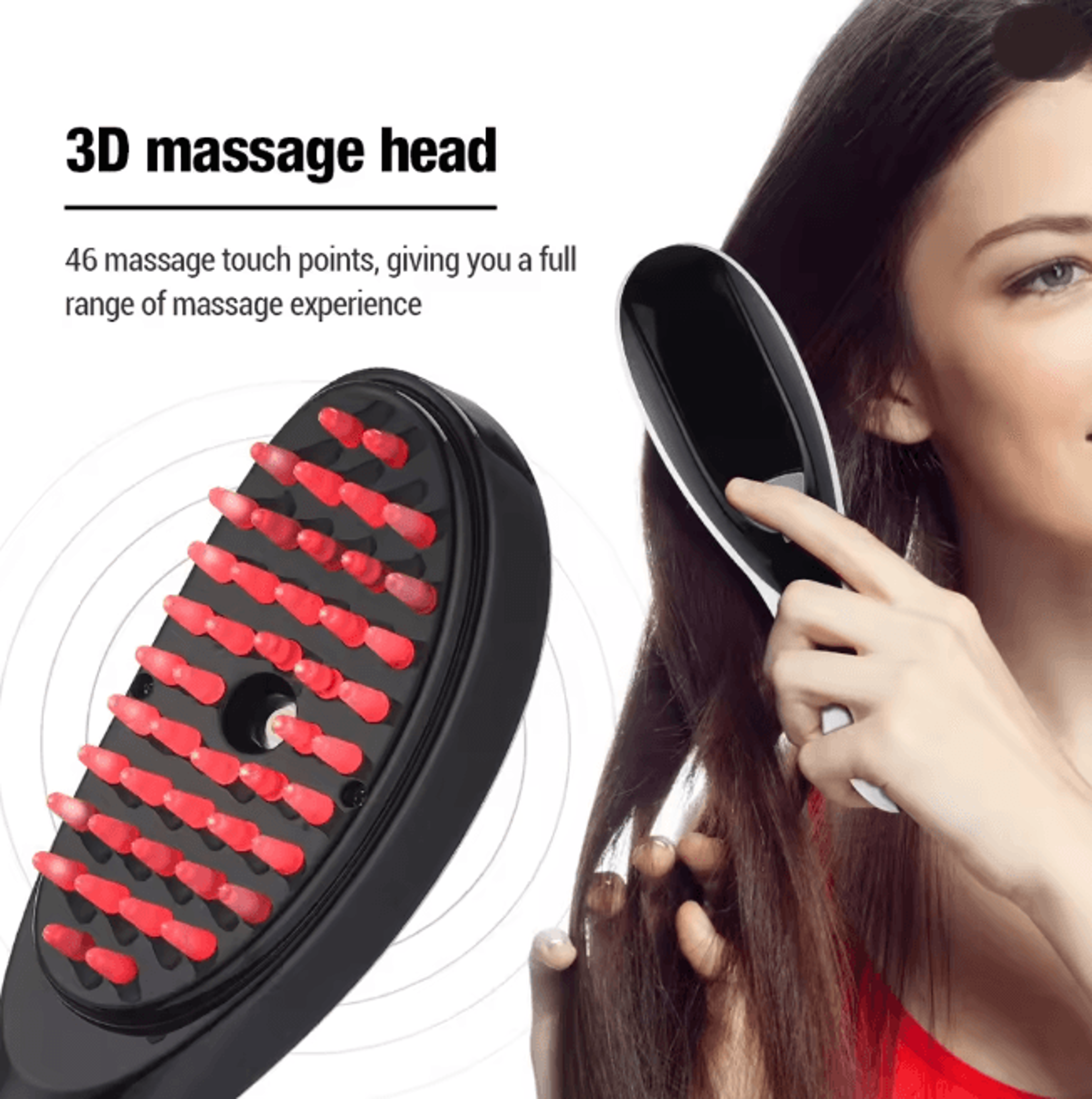 scalprevive electric spray massage comb hair growth scalp massager