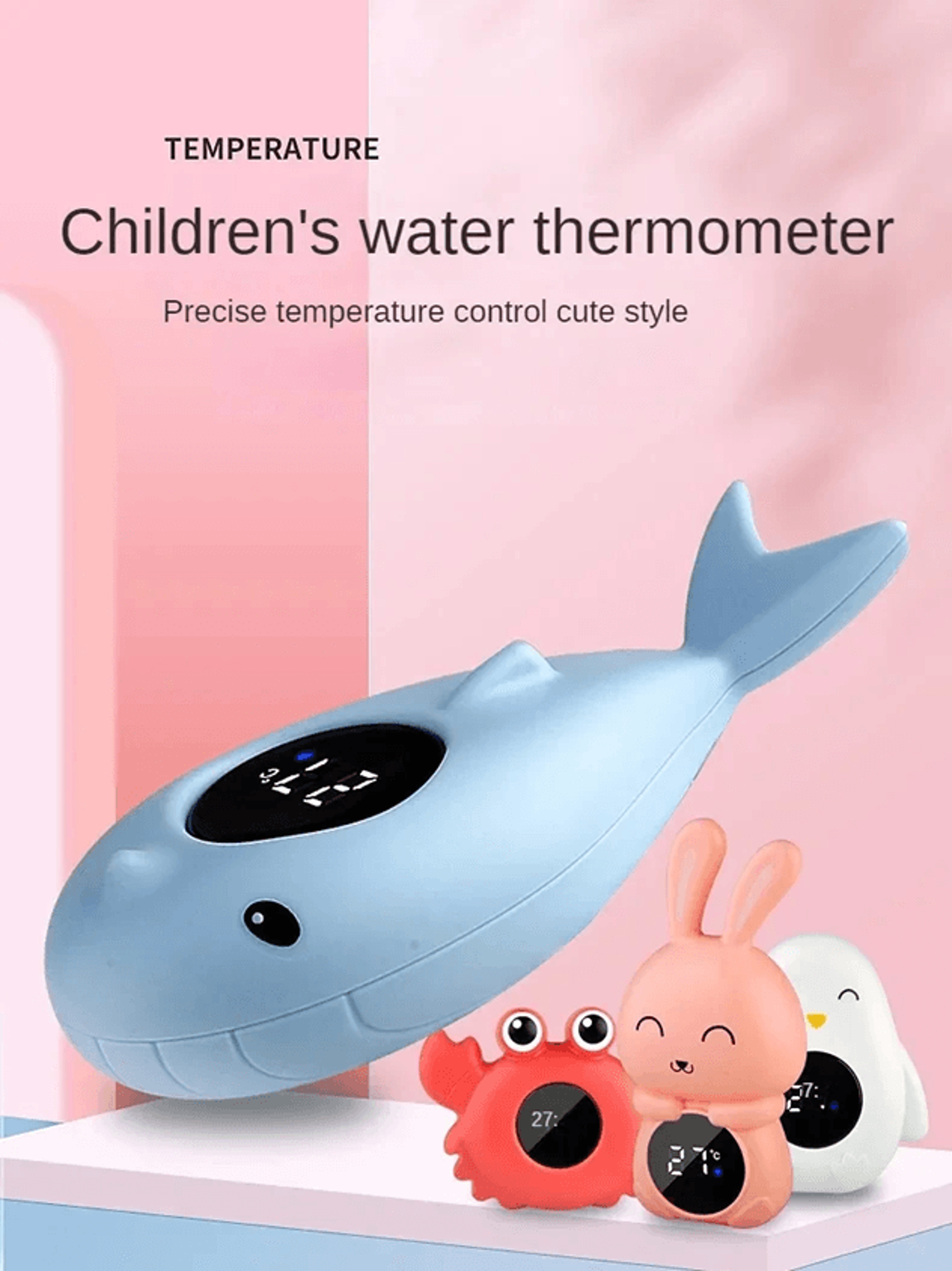 floating baby bath temperature meter digital water thermometer