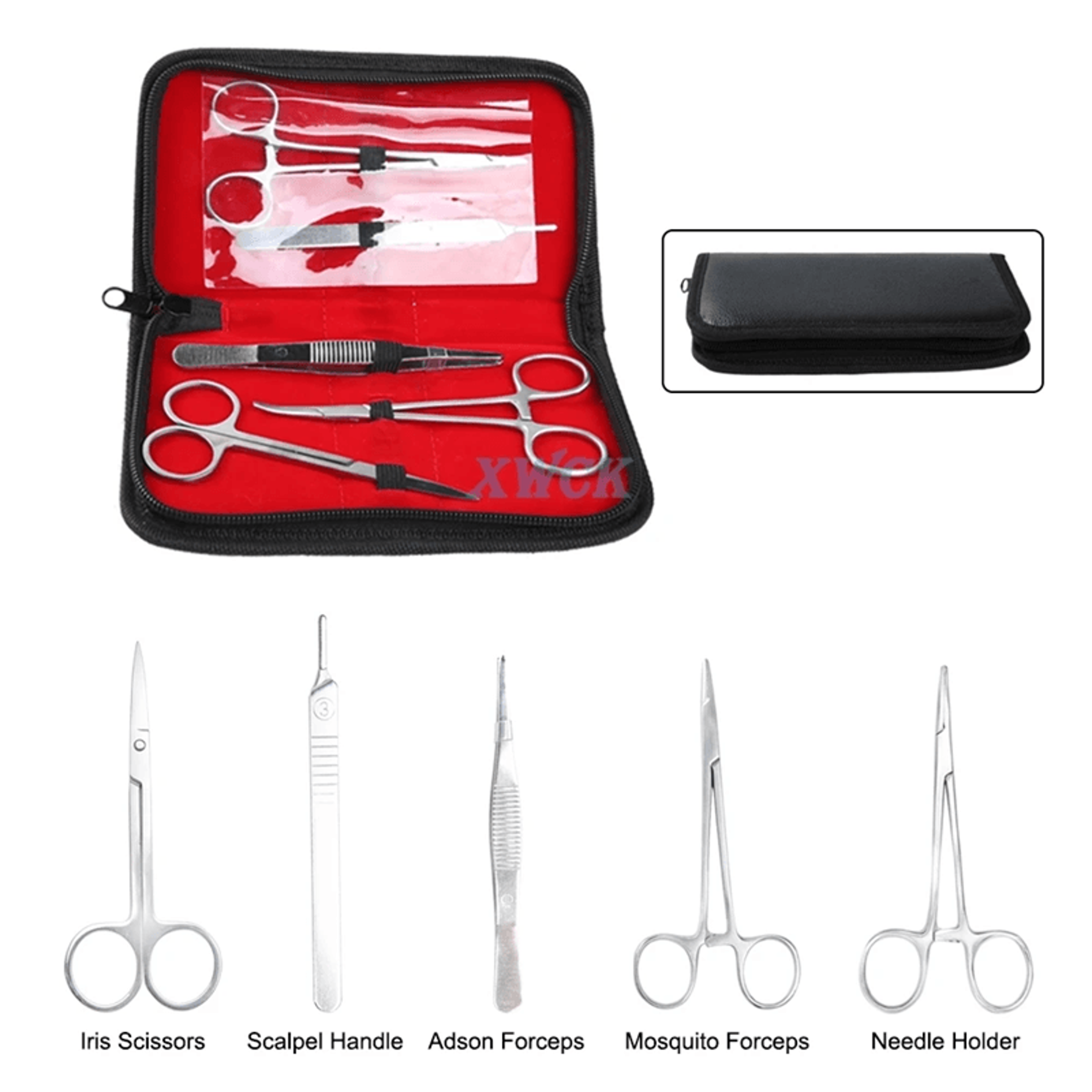 Medical Suture Practice Kit Silicone Skin Training Pad Set