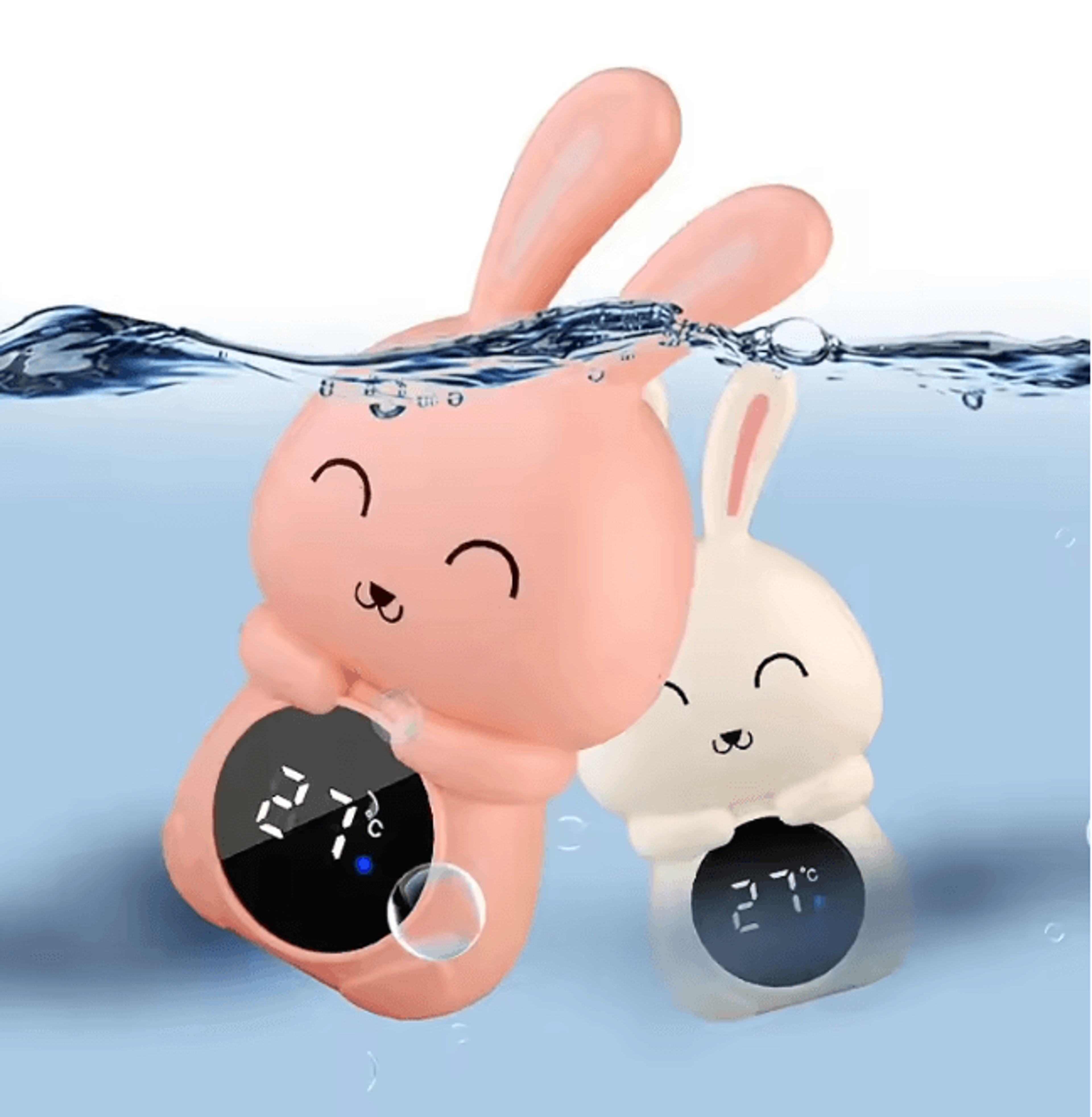 safetemp floating baby bath thermometer with digital display