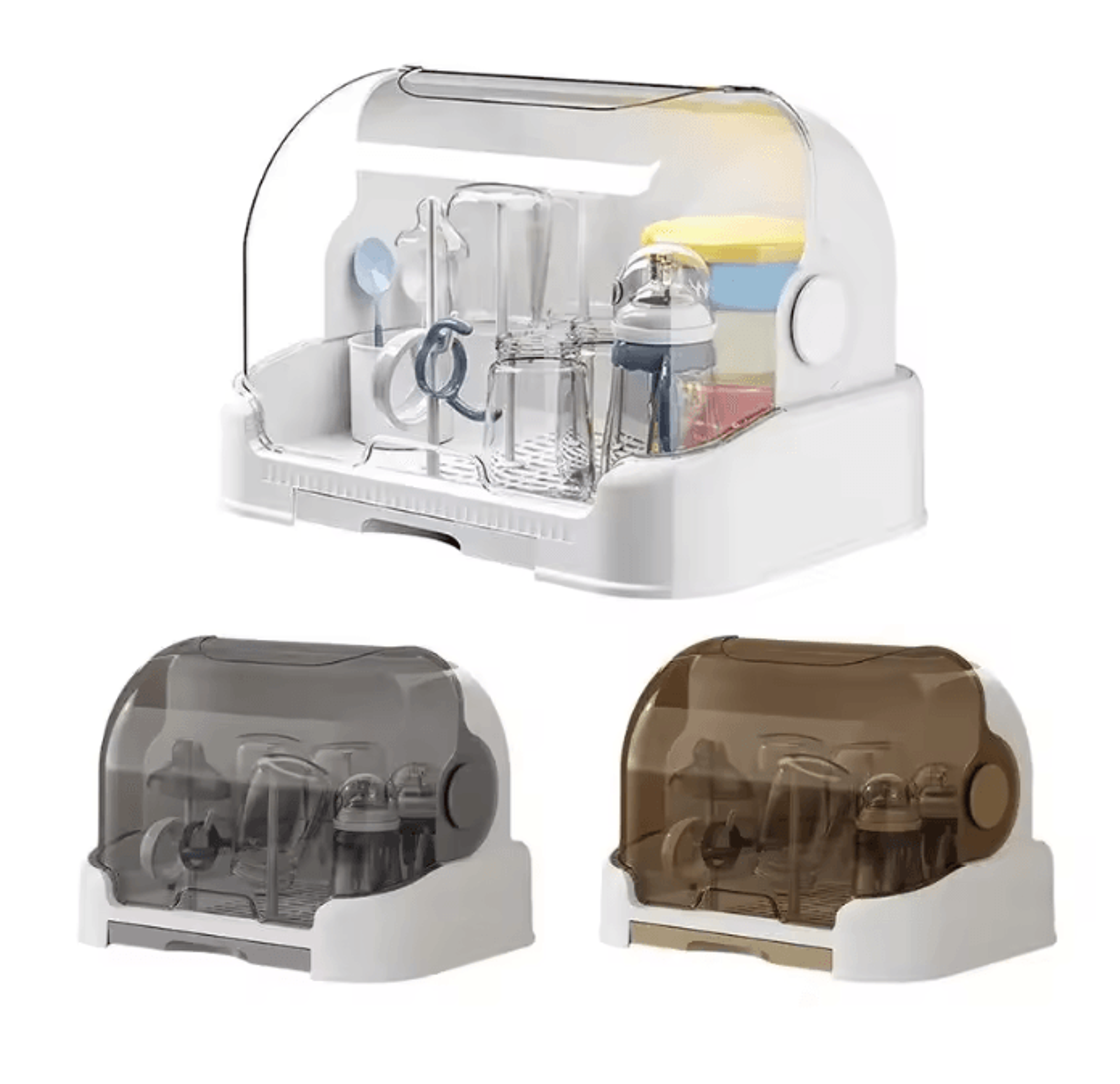 cleannest portable baby bottle drying rack organizer