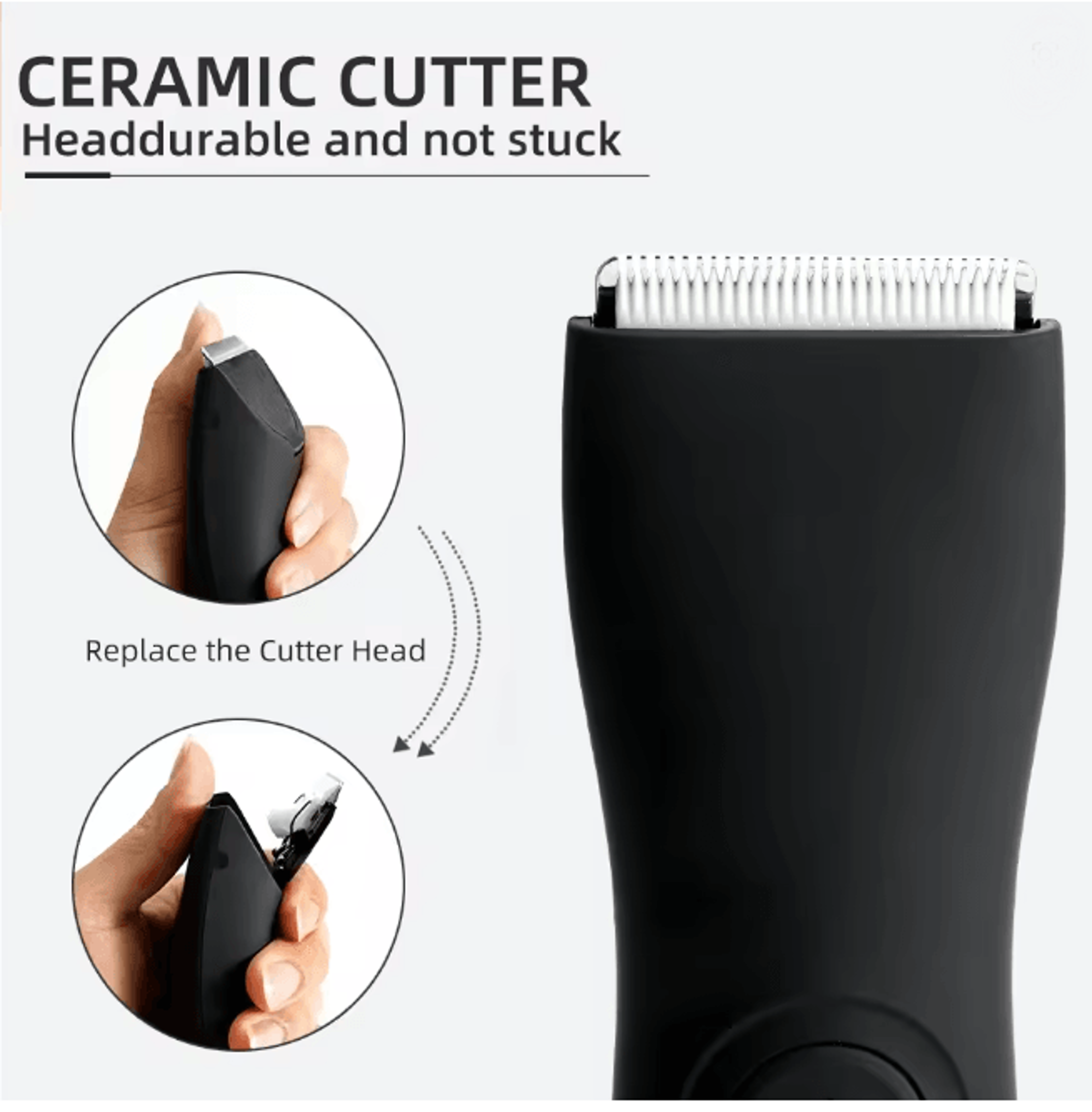 smoothguard body hair trimmer for men and women
