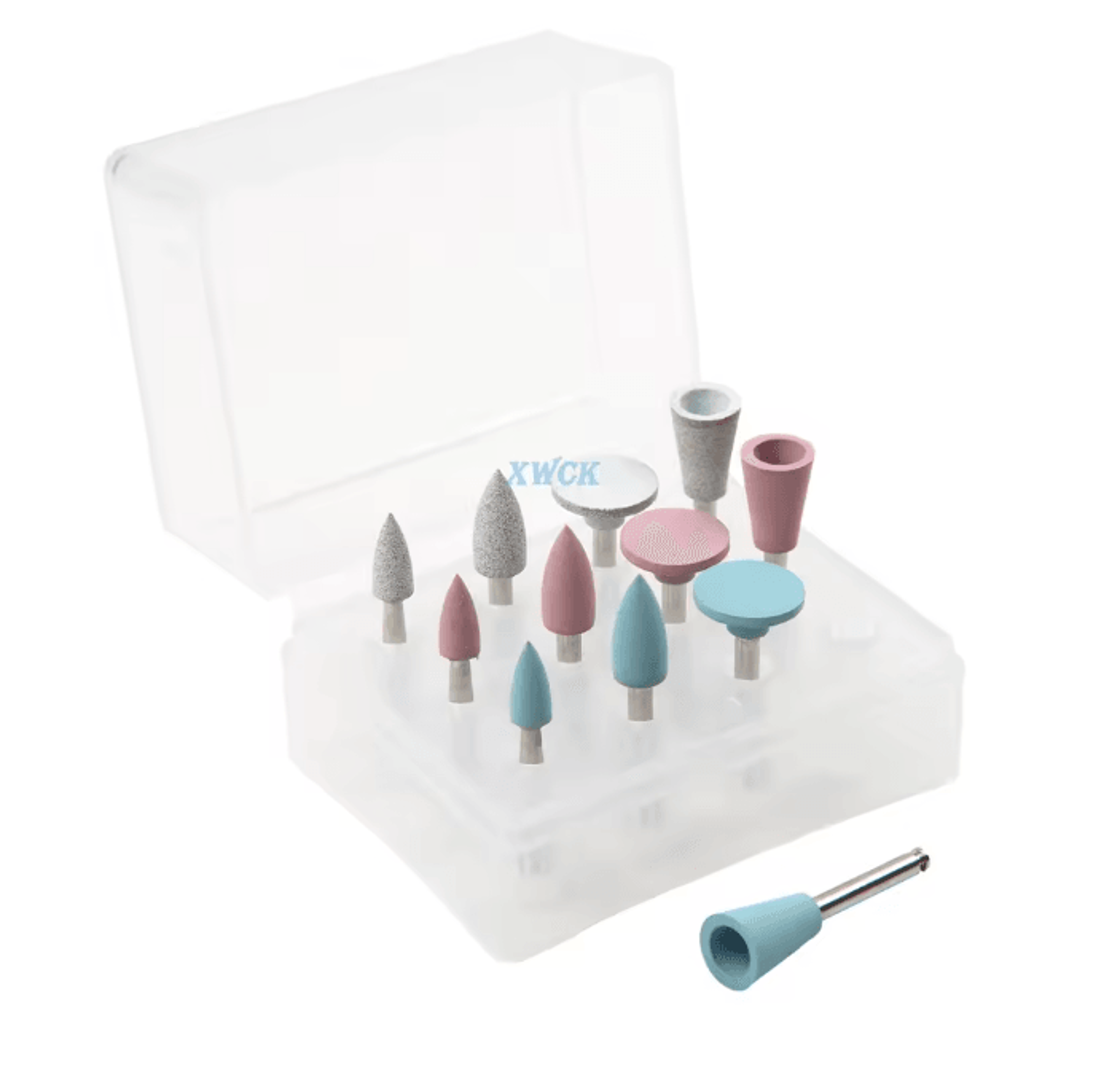 ProFinish Dental Silicone Polishing Heads 12 Piece Set