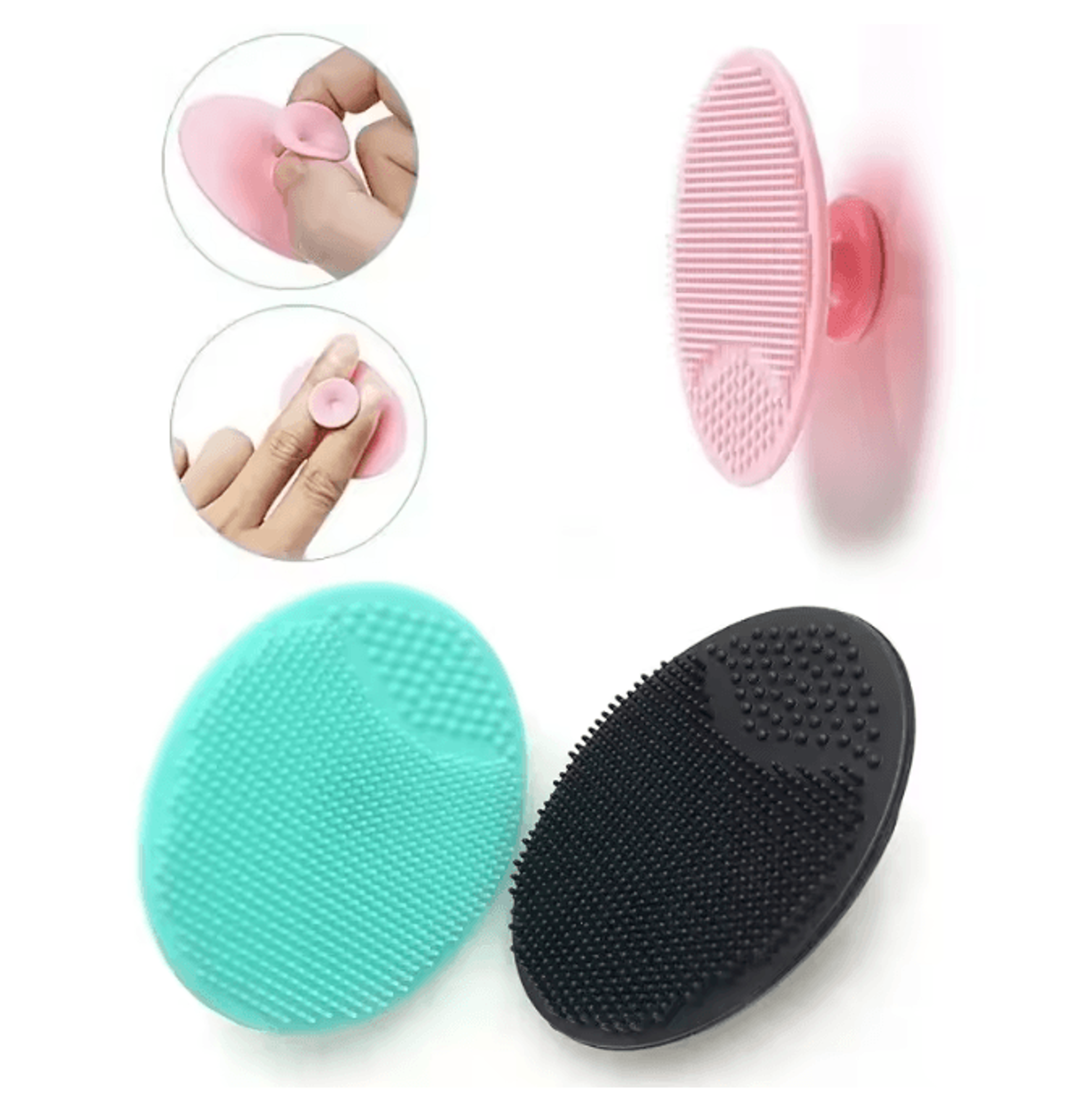 SoftCare Baby Silicone Hair Wash Brush and Facial Cleanser