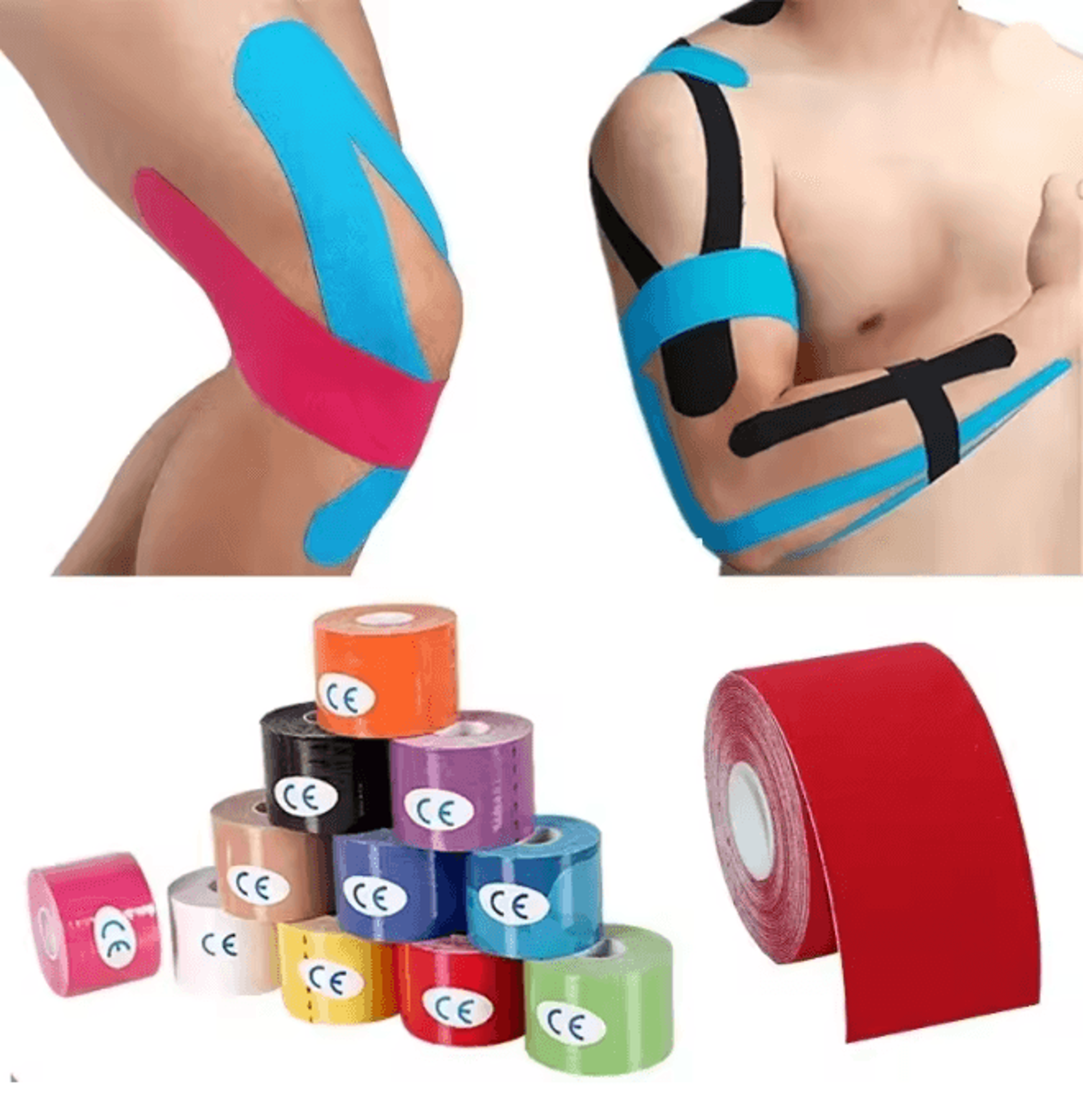 FlexLock Self Adhesive Elastic Sports Bandage Support Wrap