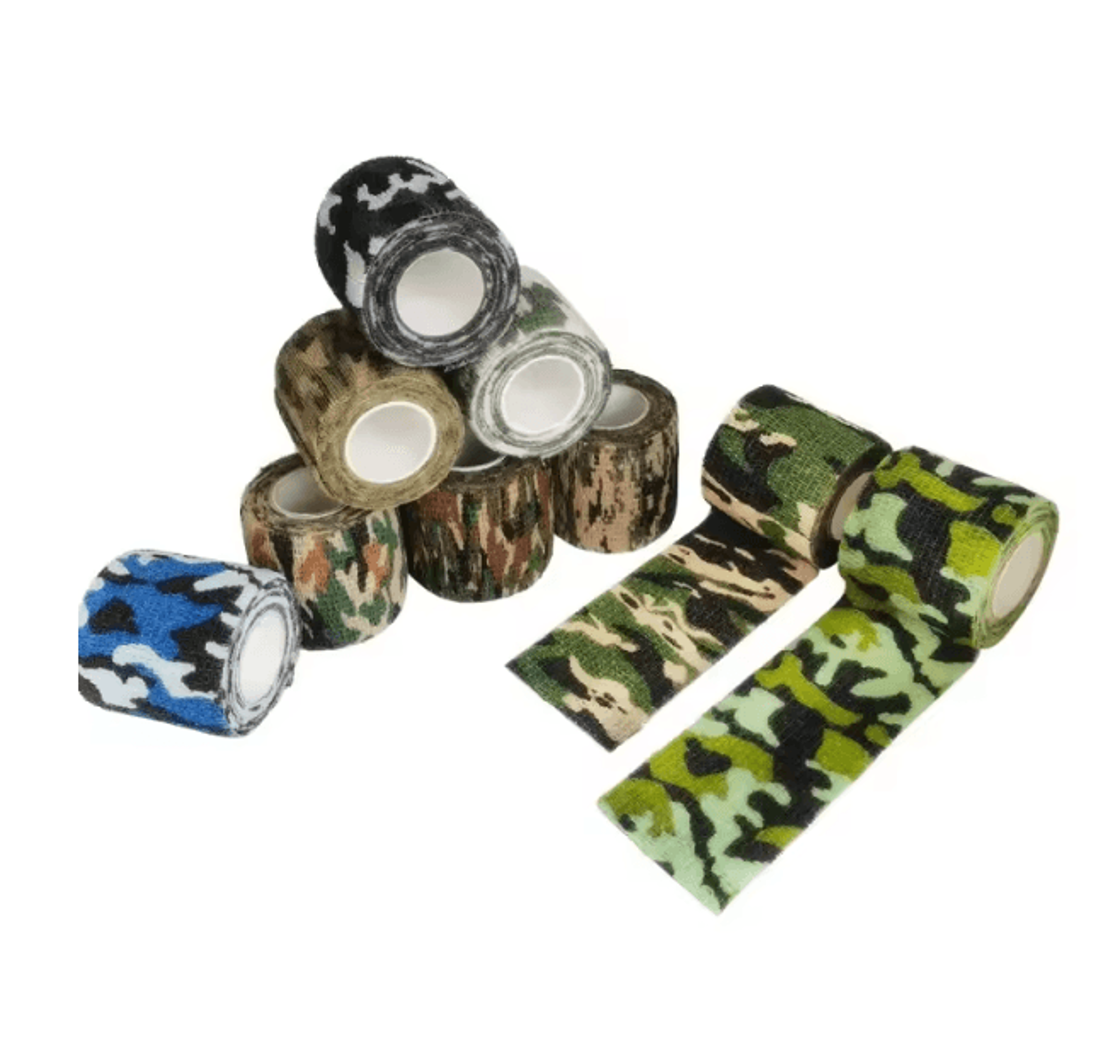 Reliable support meets rugged versatility. The CamoFlex Self Adhesive Elastic Bandage Sports Support Wrap delivers secur