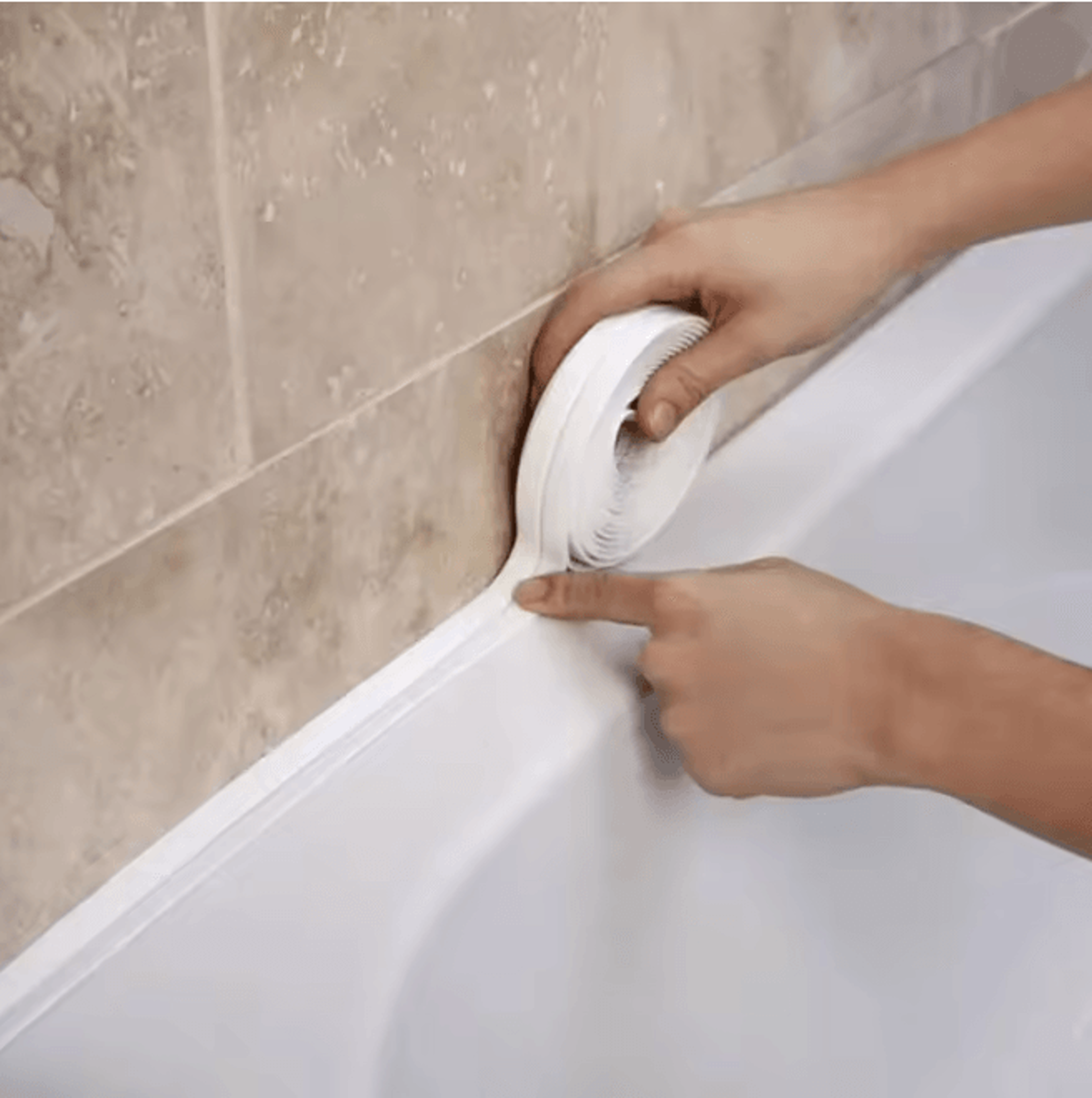 PVC Waterproof Anti Mildew Seam Tape Kitchen and Bathroom Gap Seal