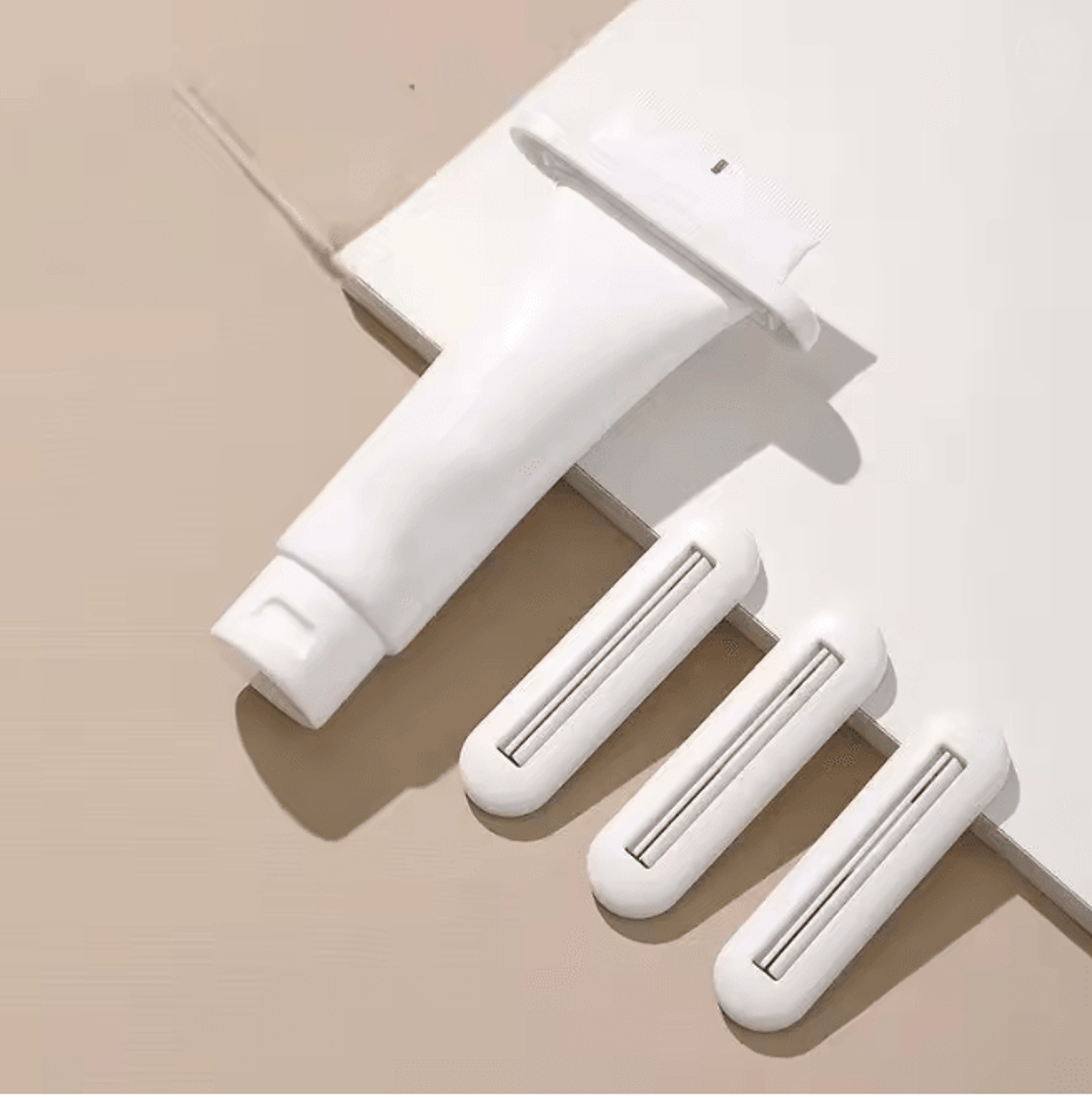 Manual Toothpaste Squeezer Tube Roller for Bathroom and Home Use