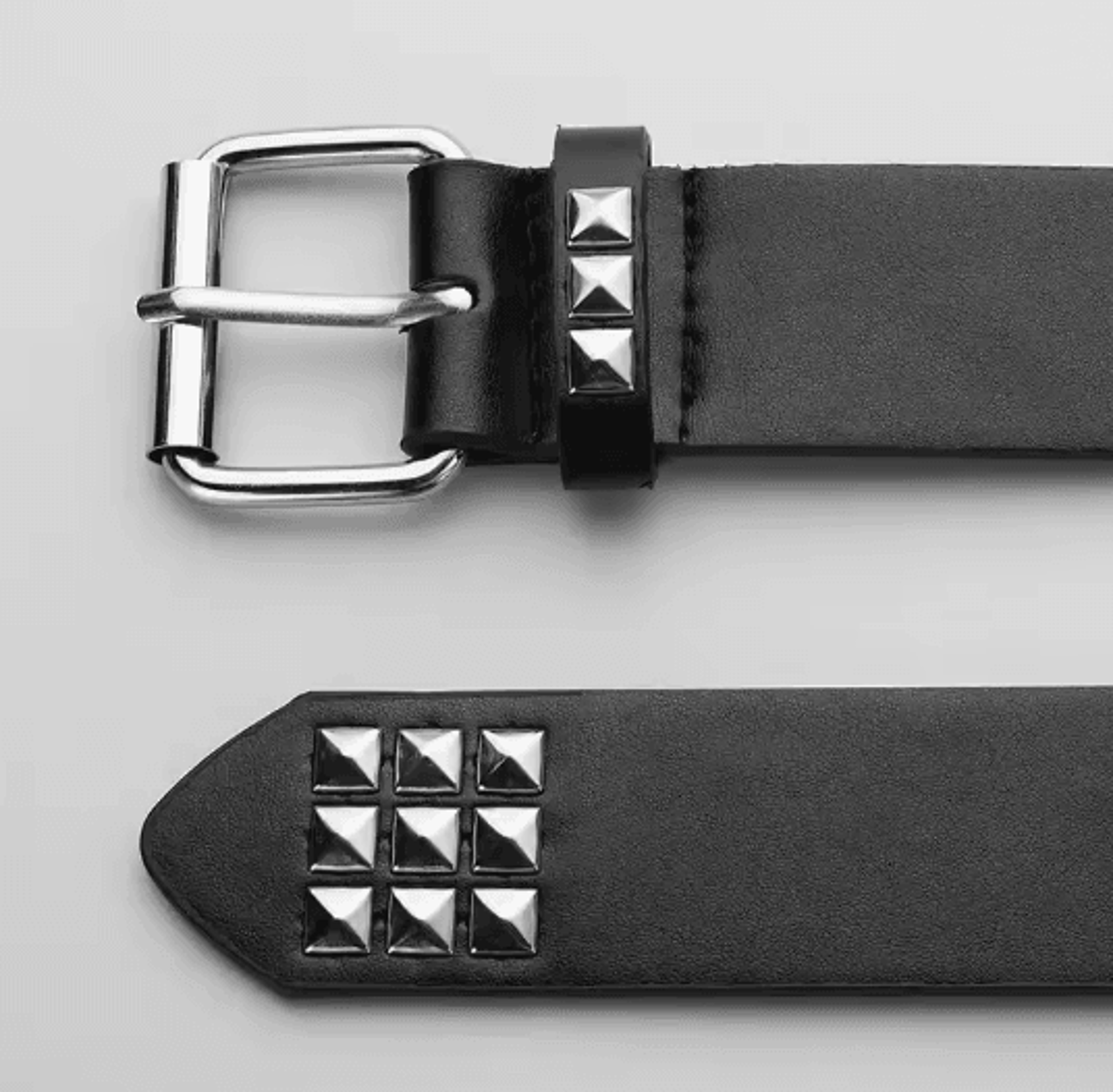 Unisex Punk Rivet Belt Heavy Metal Rock Style