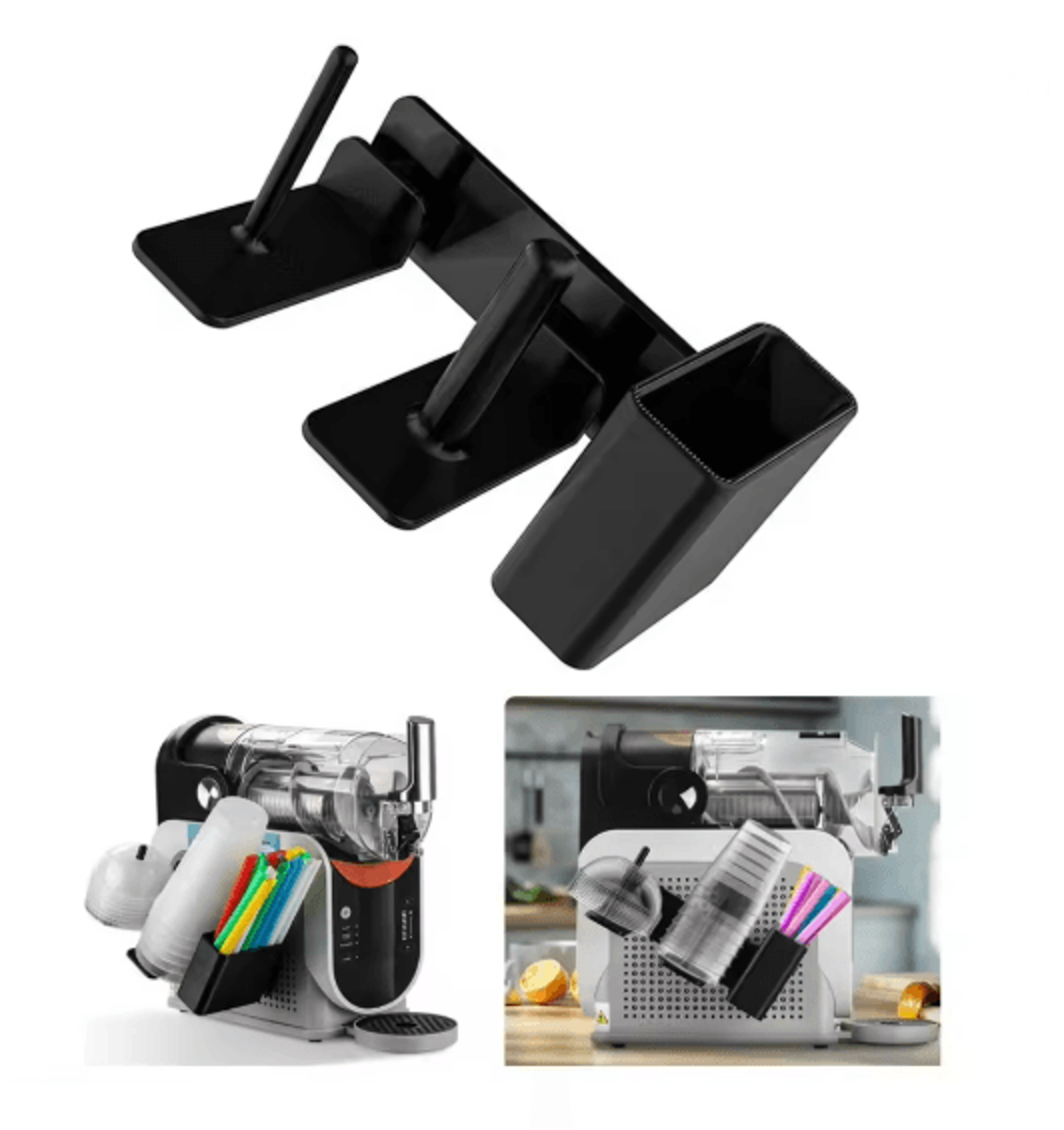 Cup Organizer for Ninja Slushie Machine Milk Tea Shop Counter Holder