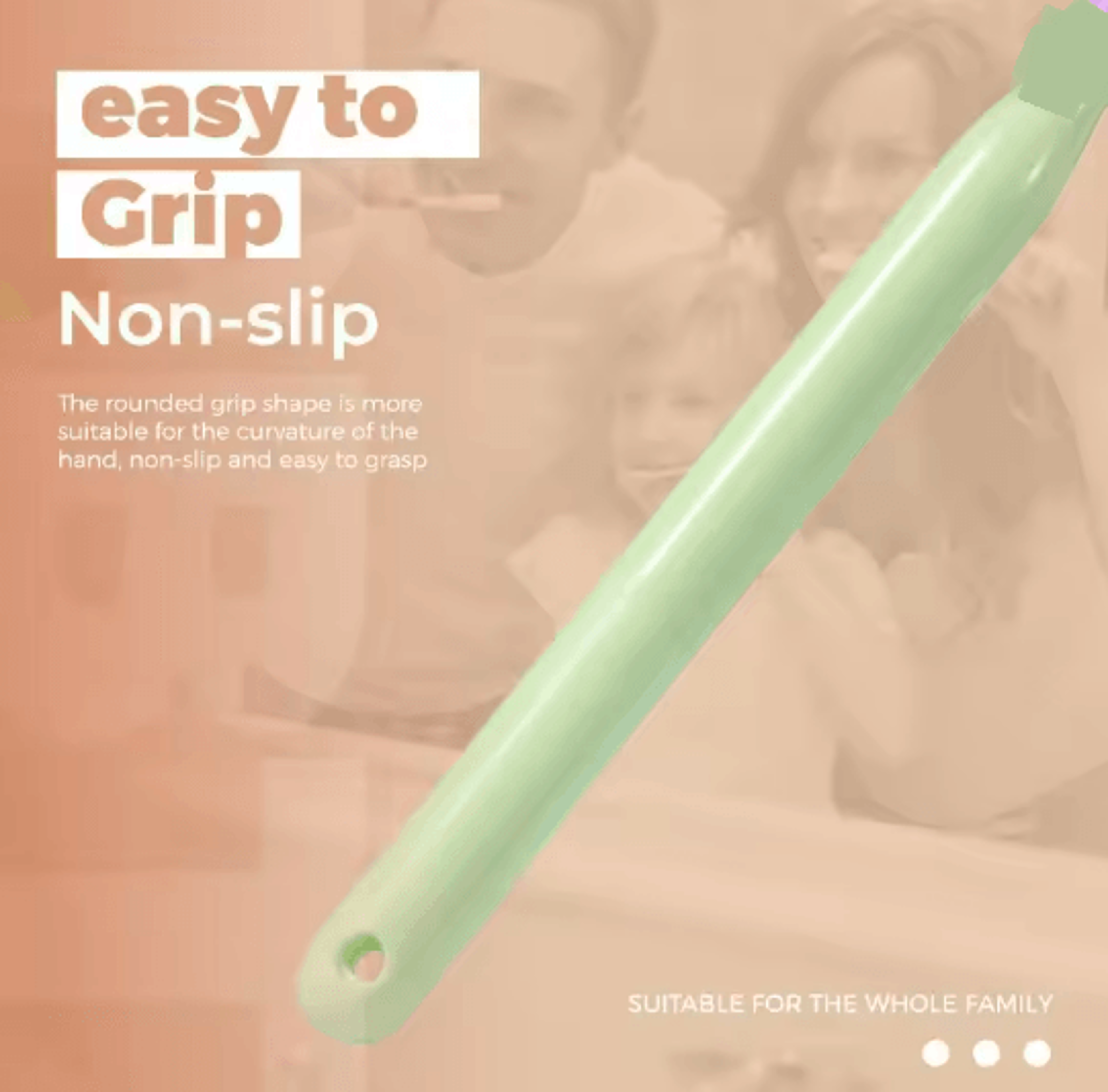 Three Sided Ultra Soft Toothbrush Gentle Oral Care Teeth Cleaner