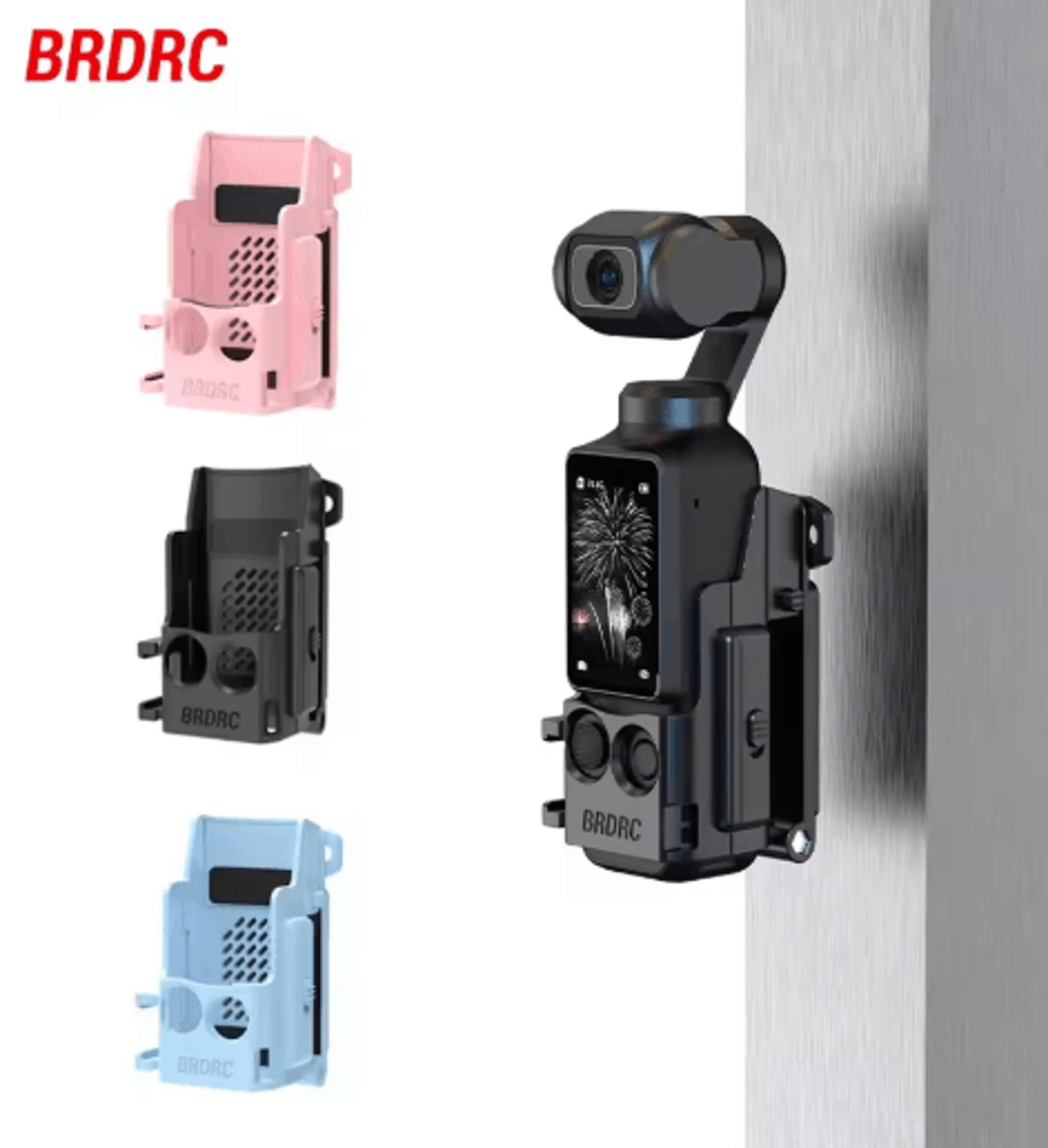Magnetic Mount Adapter for DJI Osmo Pocket 3 Quick Release Vlogging Holder