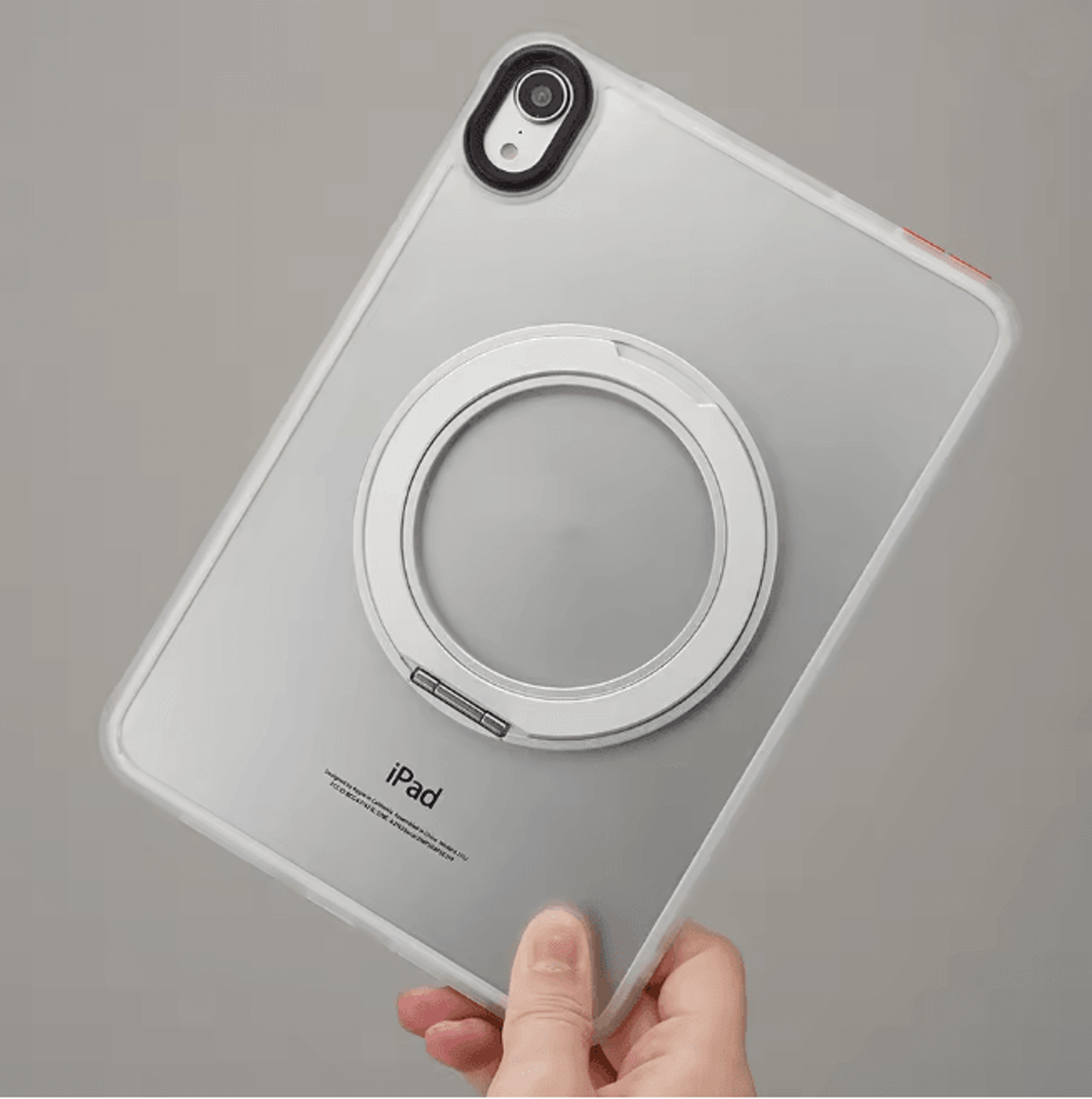 Rotating Adhesive Tablet Mount Aluminum Foldable Stand for Tablets