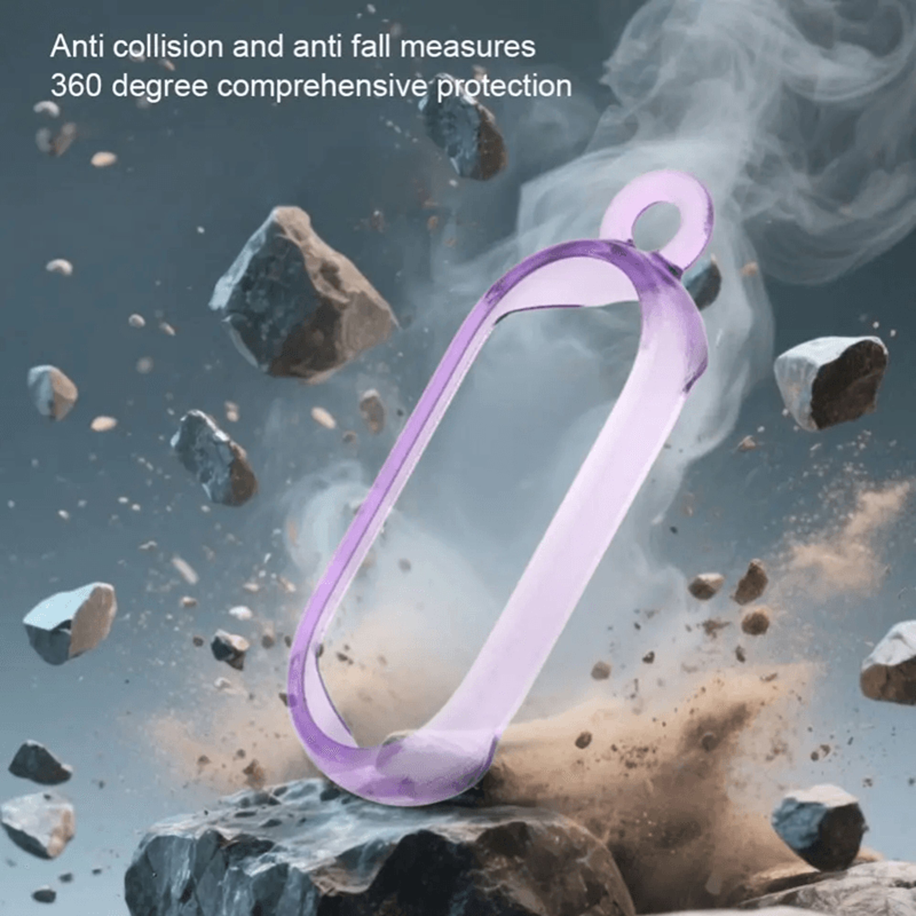 transparent protective case for plaud notepin ai voice recorder