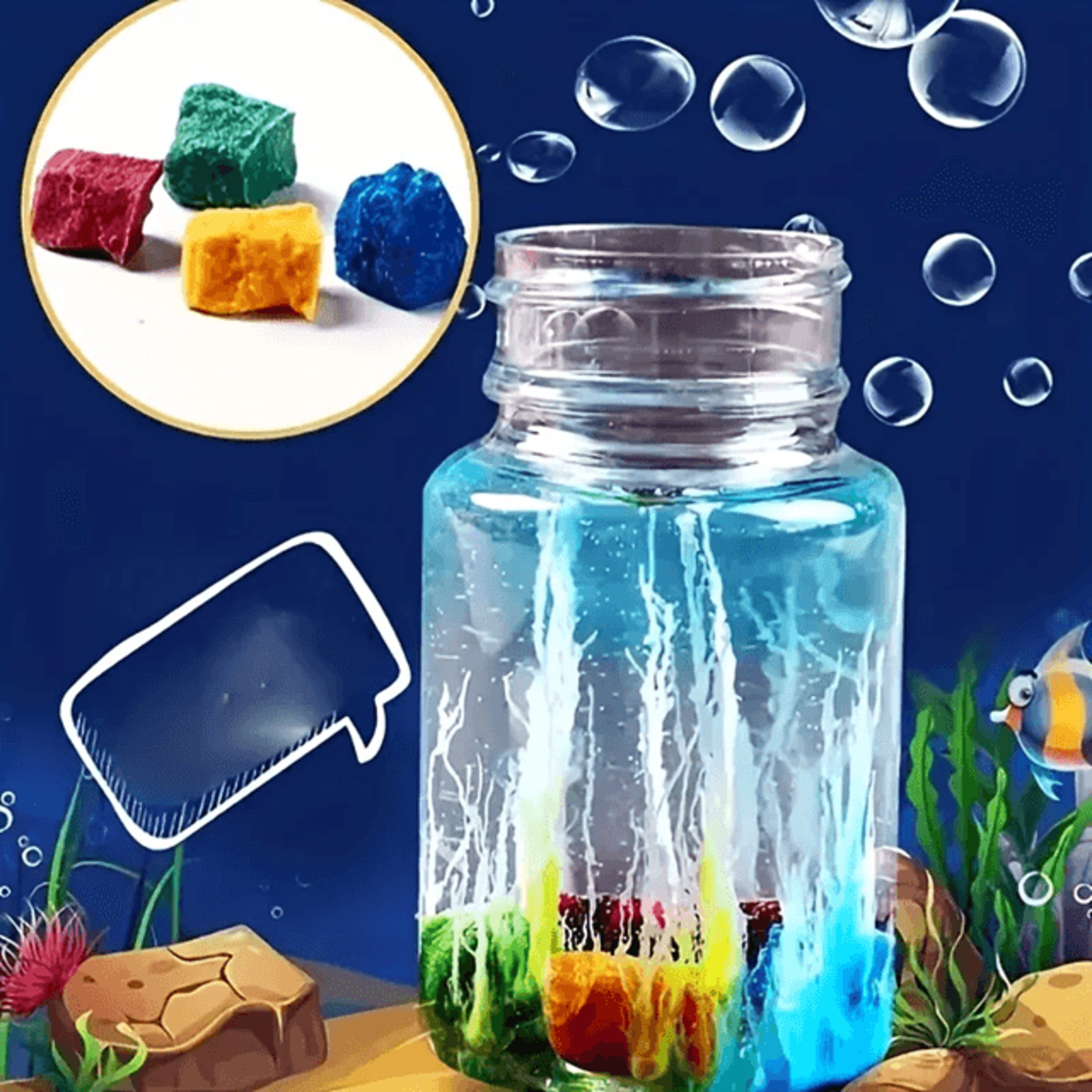 Magical Floating Garden DIY Water Stone Experiment Kit