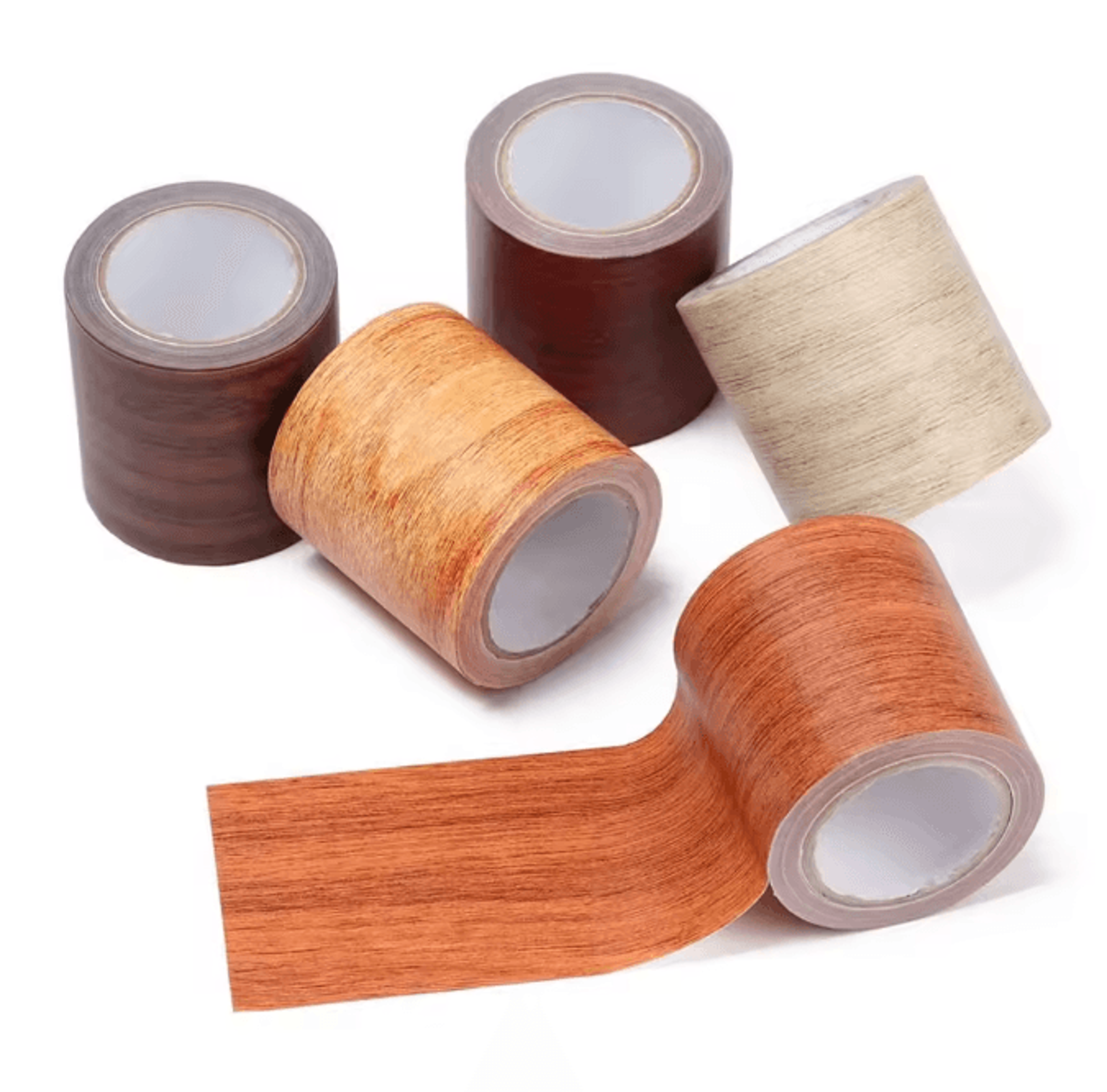 WoodTrim Self Adhesive Skirting Tape Wood Grain Wall and Floor Repair Strip 5M