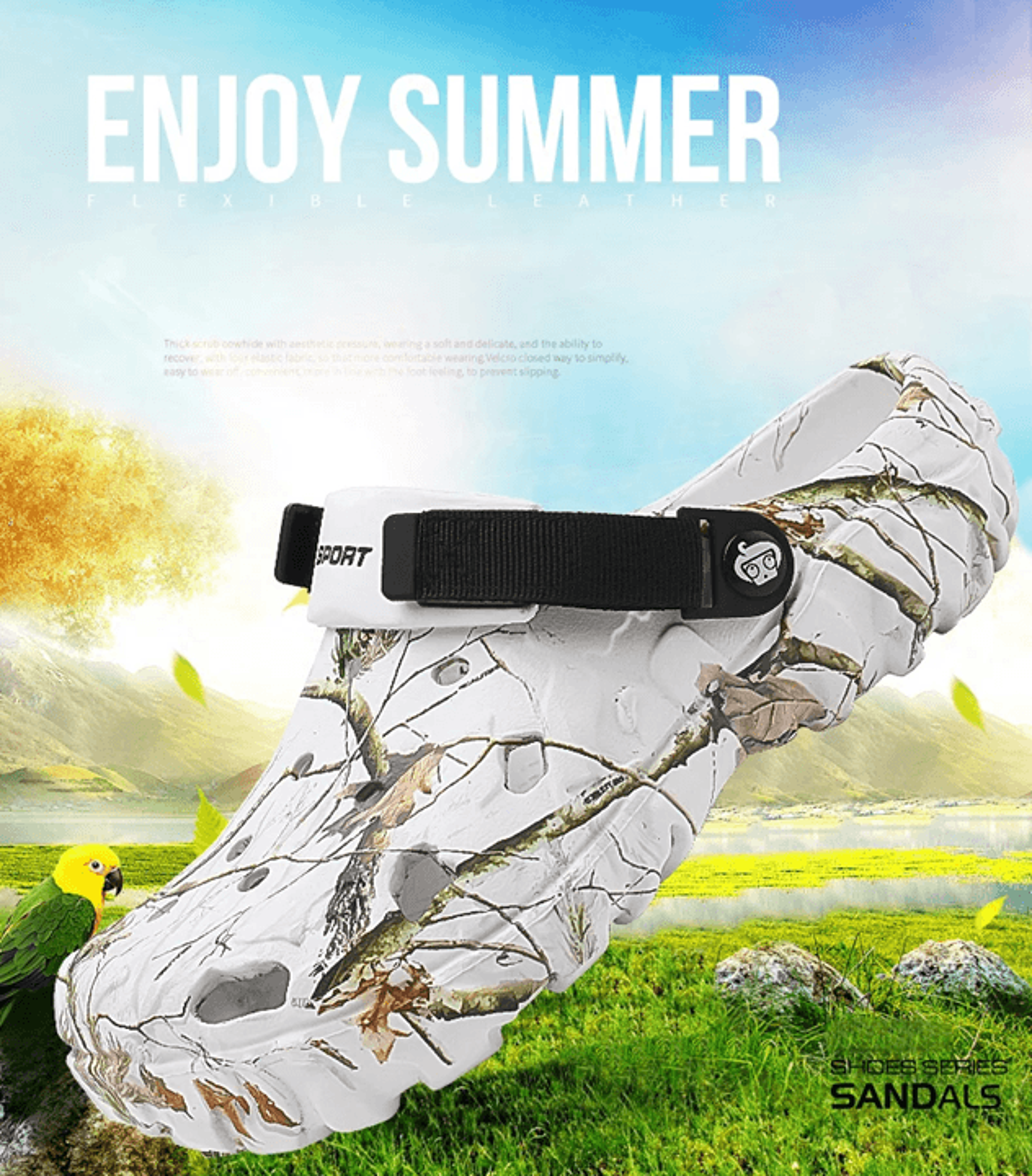Mens Summer Flip Flop Sandals Lightweight Non Slip Comfort Slippers