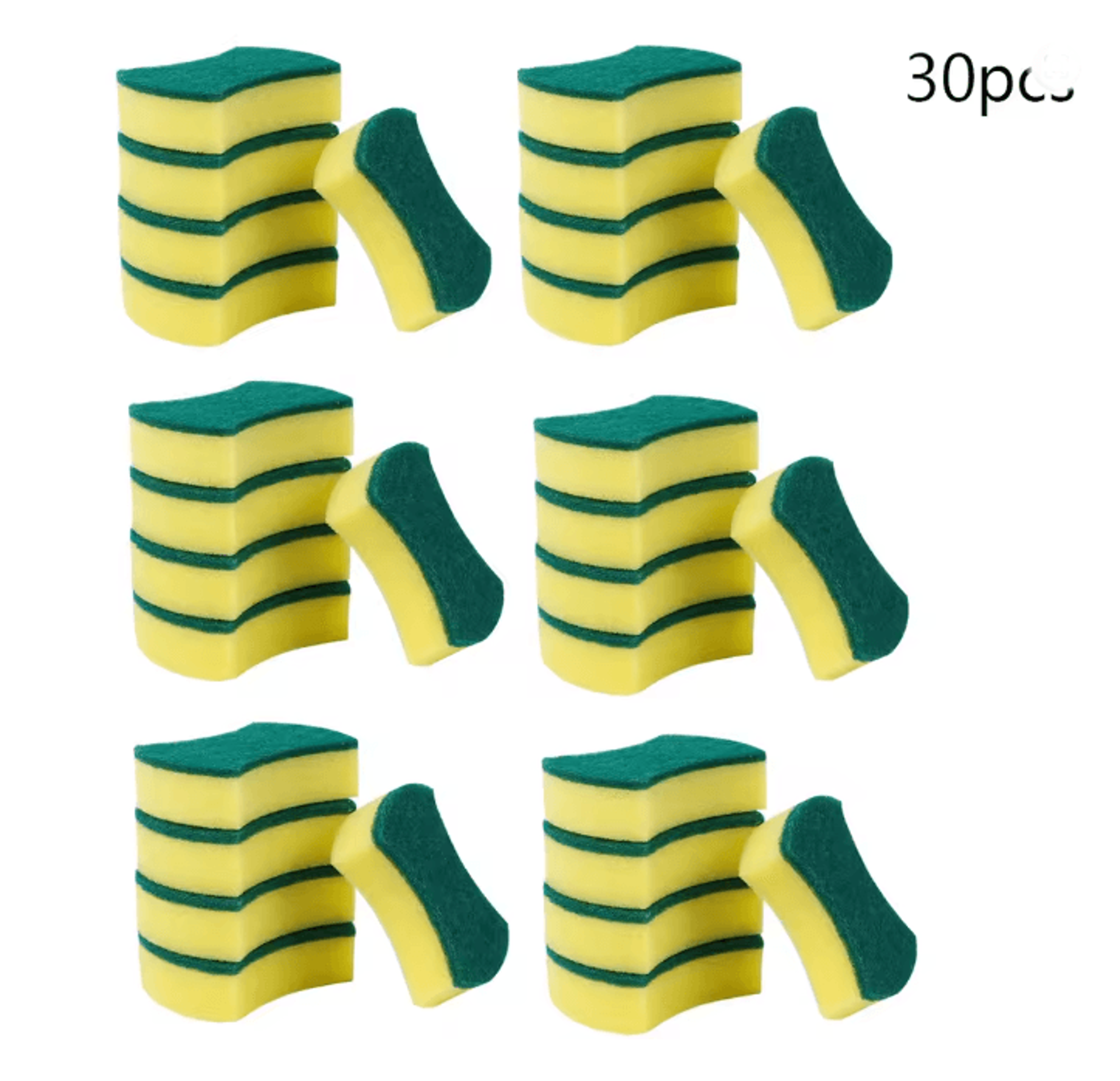 nano emery dishwashing sponge rust and stain cleaning pad set