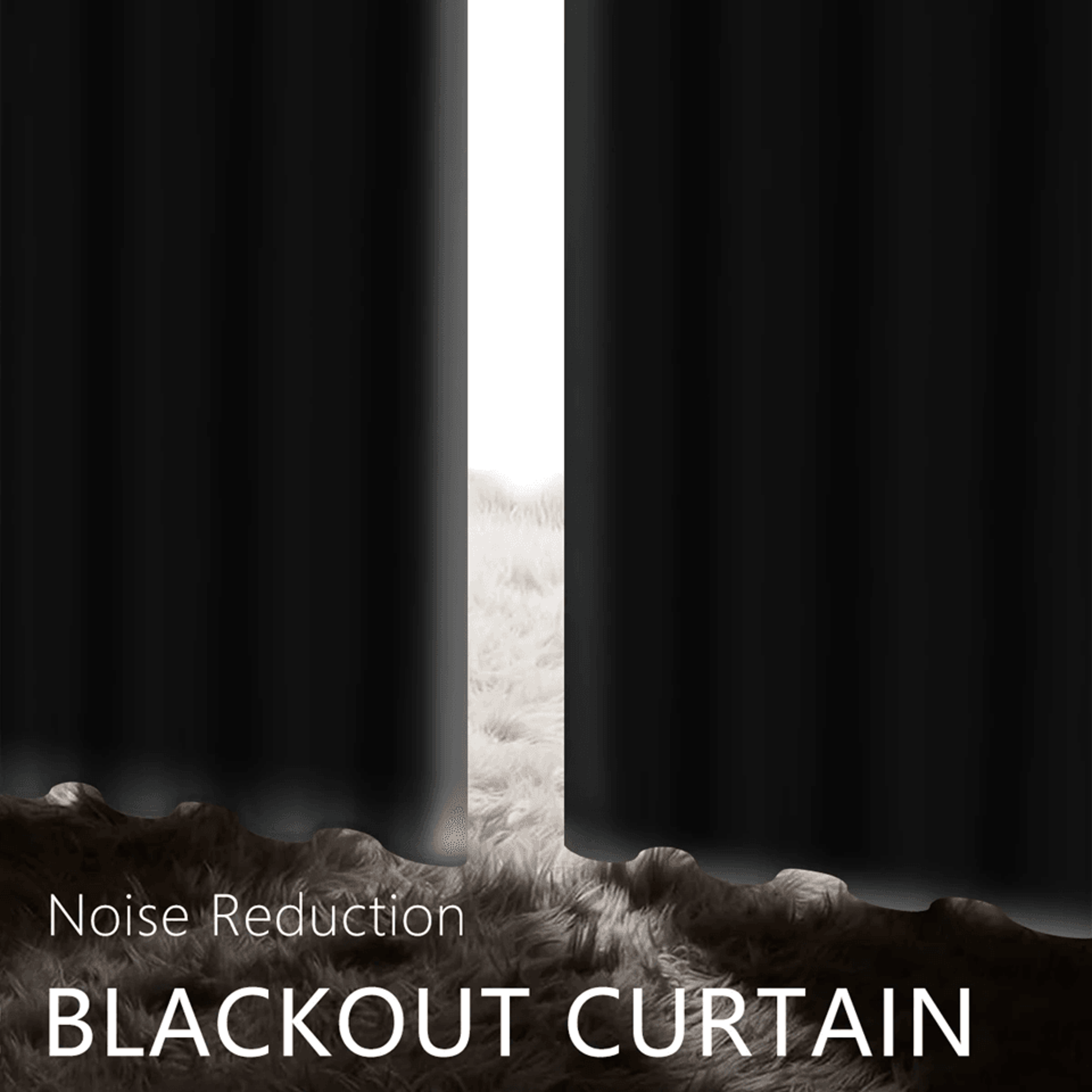 Full Blackout Curtains Solid Color Sun Blocking Drapes for Bedroom and Living Room