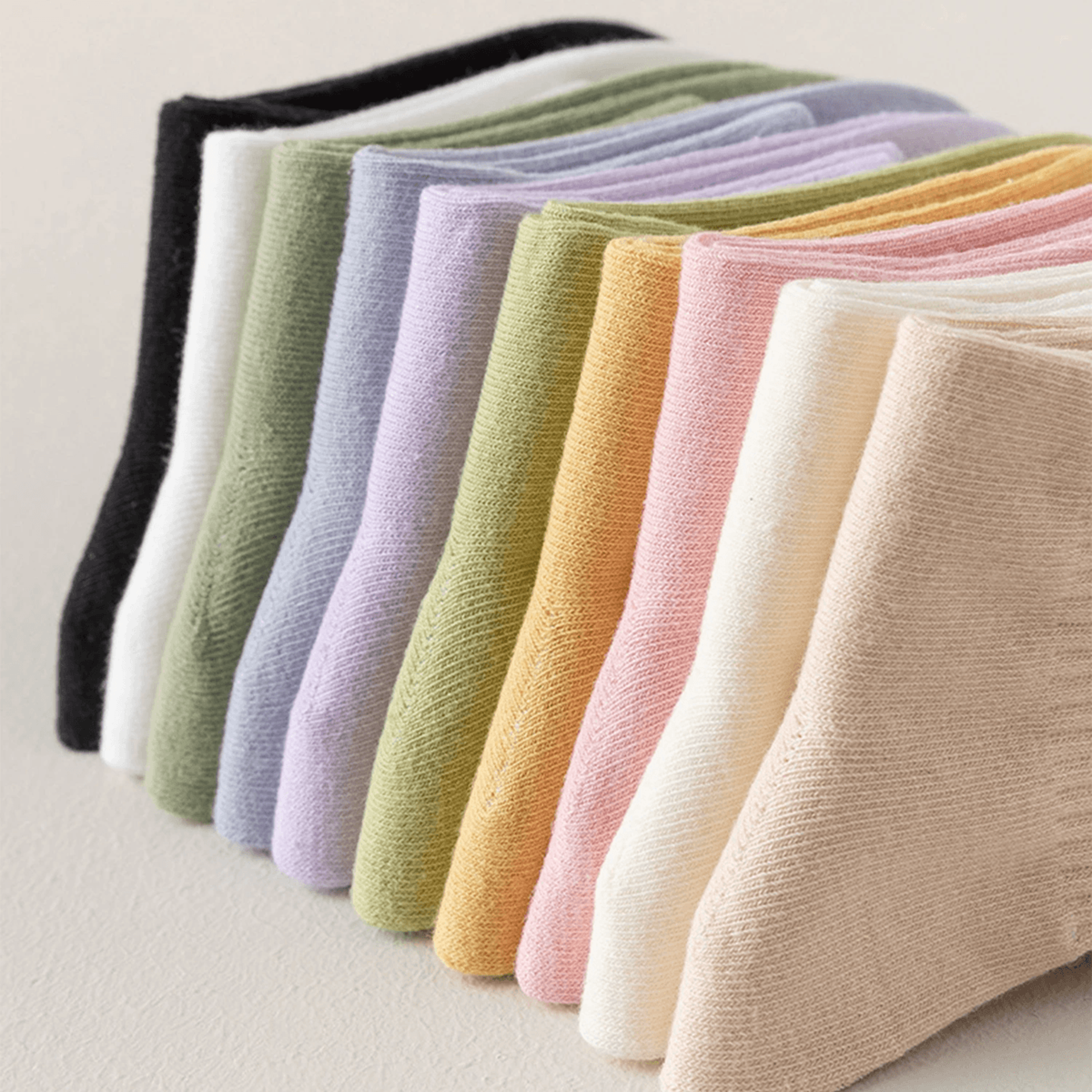 ColorStep Cotton Ankle Socks Breathable Everyday Socks 12 Pairs